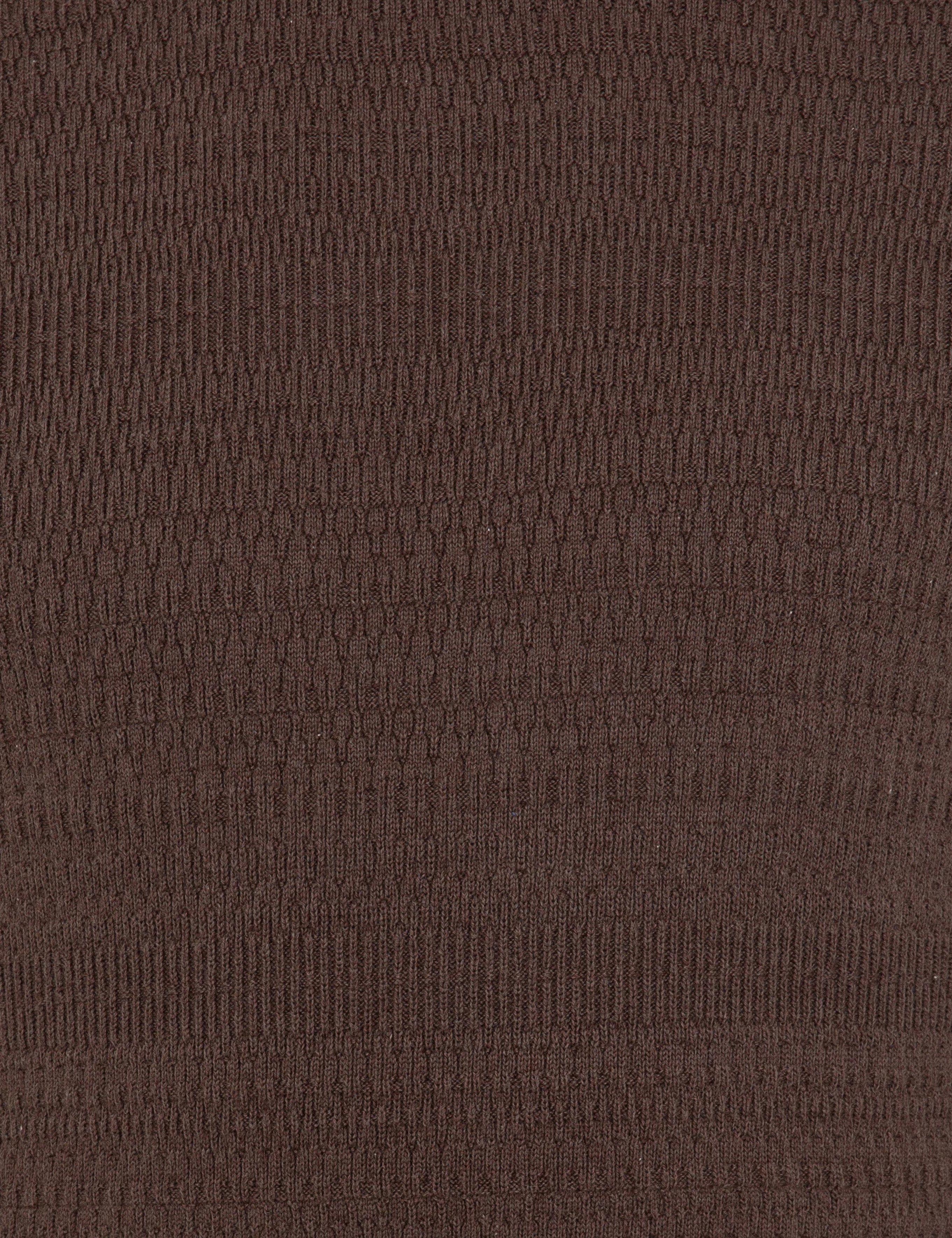 Açık Kahverengi Slim Fit Kazak