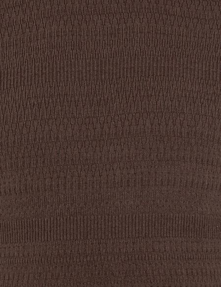 Açık Kahverengi Slim Fit Kazak - 50248528006