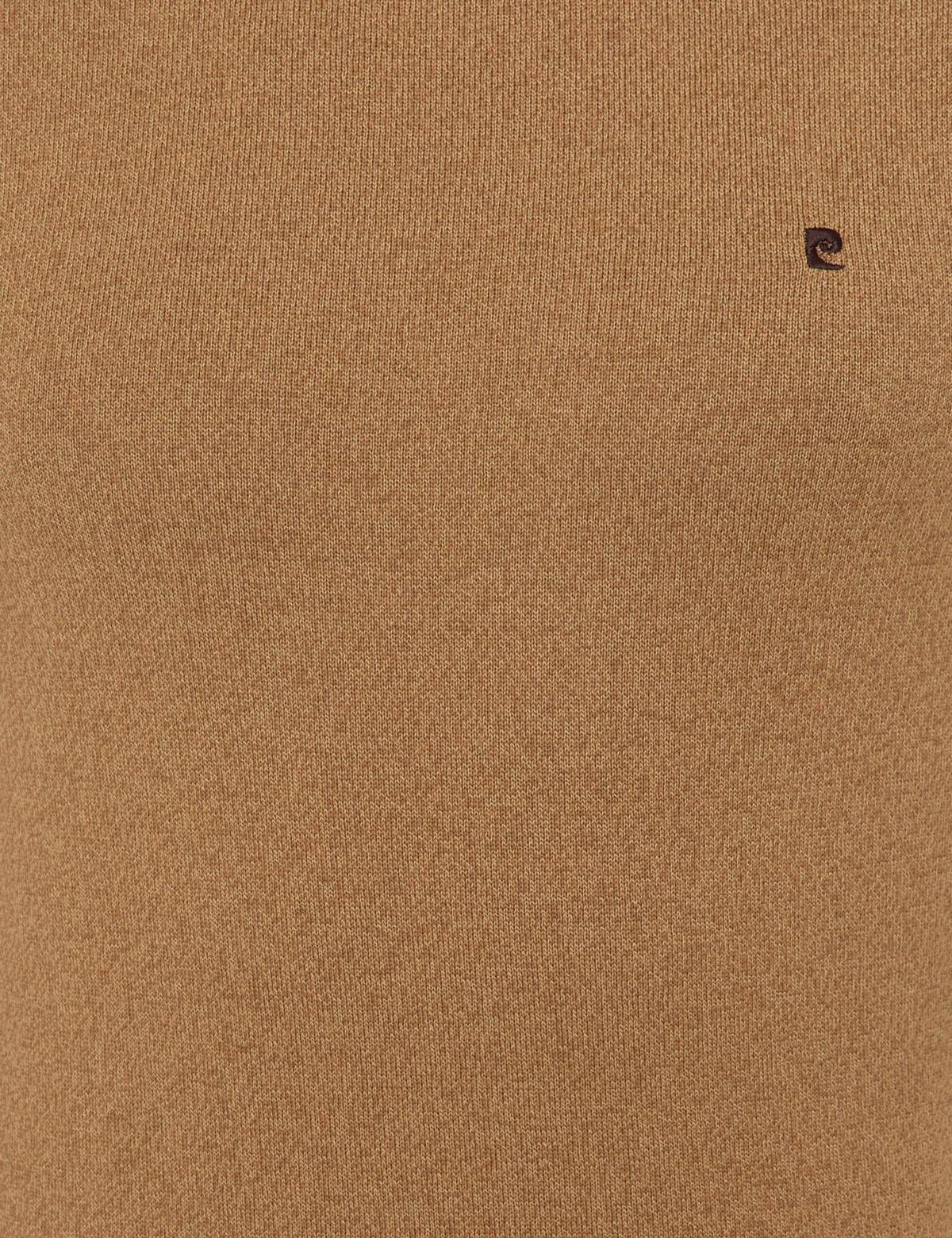 Camel Melanj Slim Fit Bisiklet Yaka Basic Triko Kazak - 50248582088