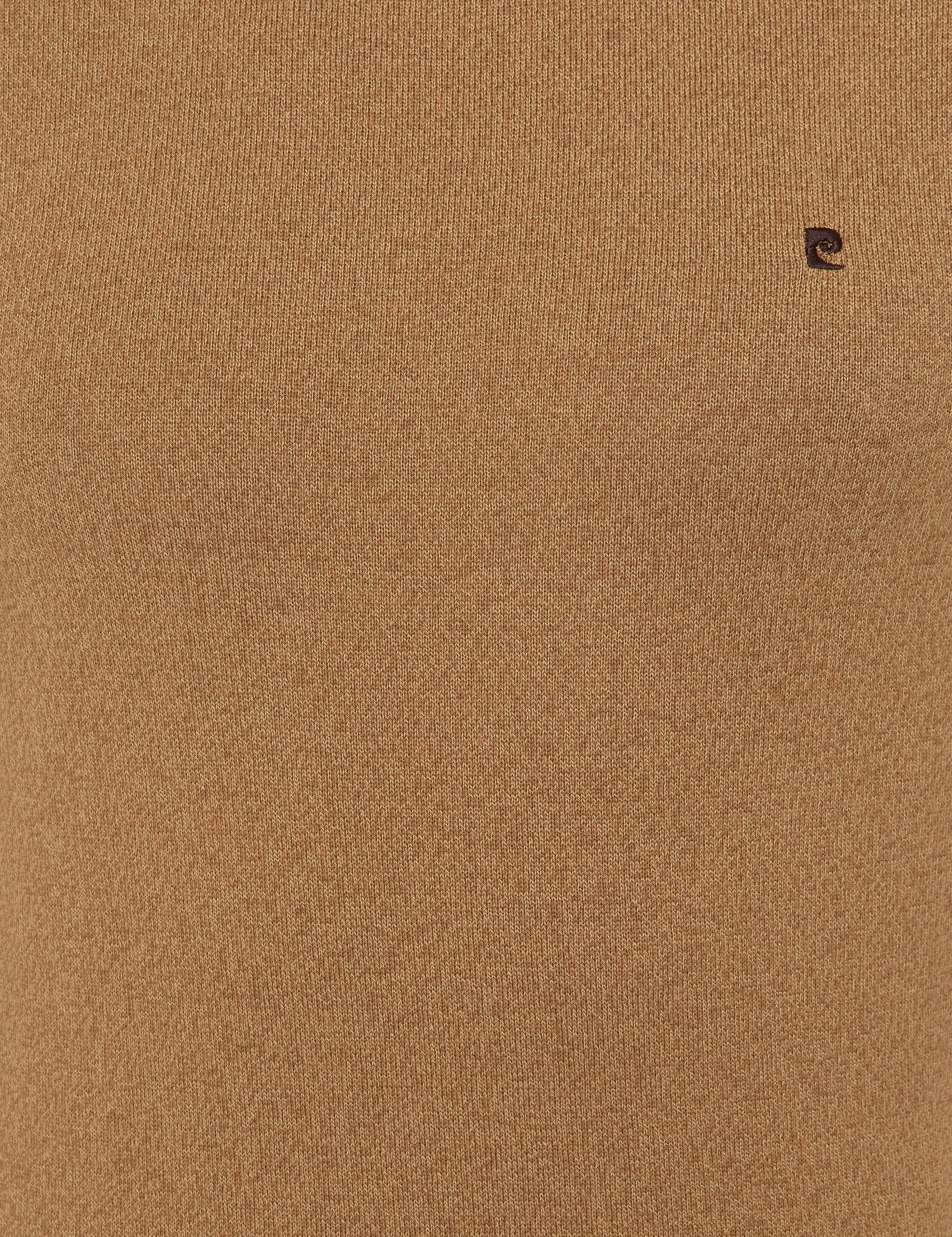 Camel Melanj Slim Fit Bisiklet Yaka Basic Triko Kazak