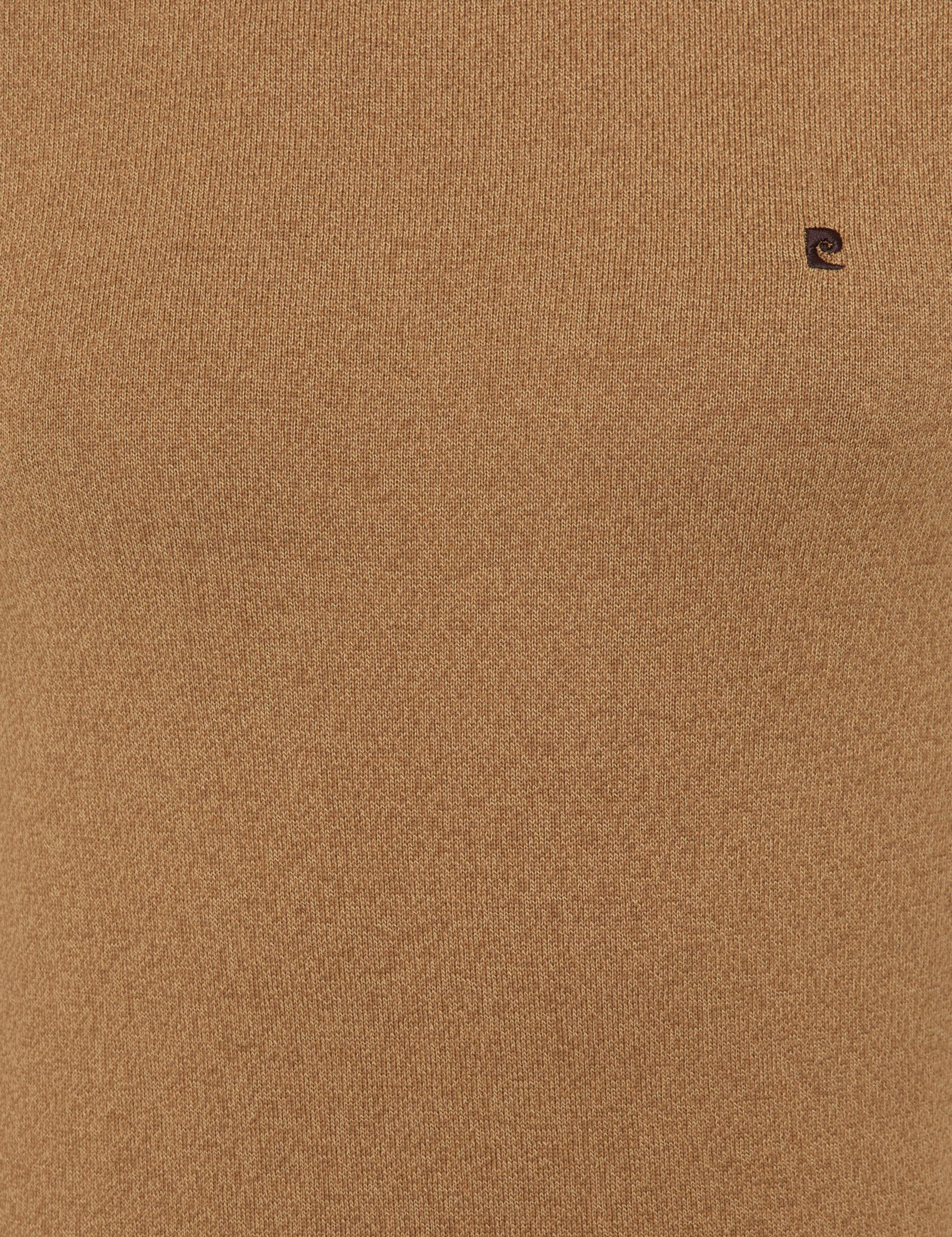 Camel Melanj Slim Fit Bisiklet Yaka Basic Triko Kazak