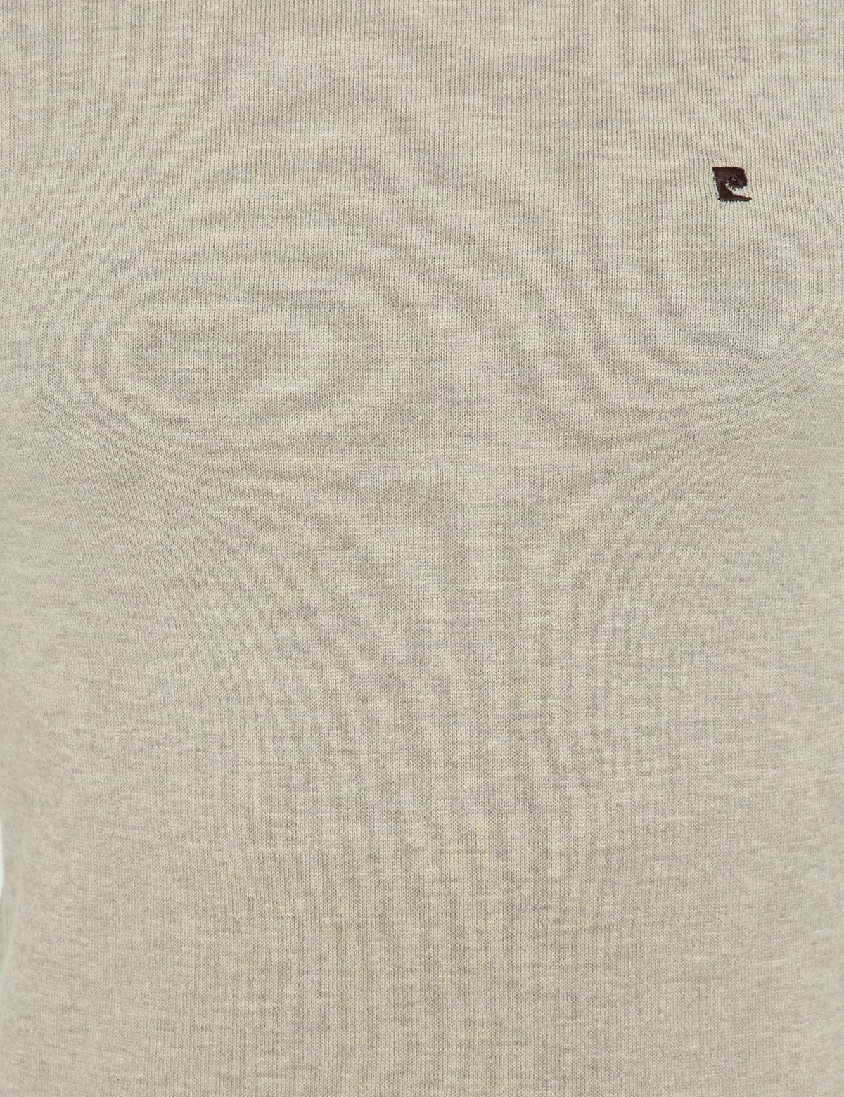 Kum Melanj Slim Fit Bisiklet Yaka Basic Triko Kazak - 50248582118