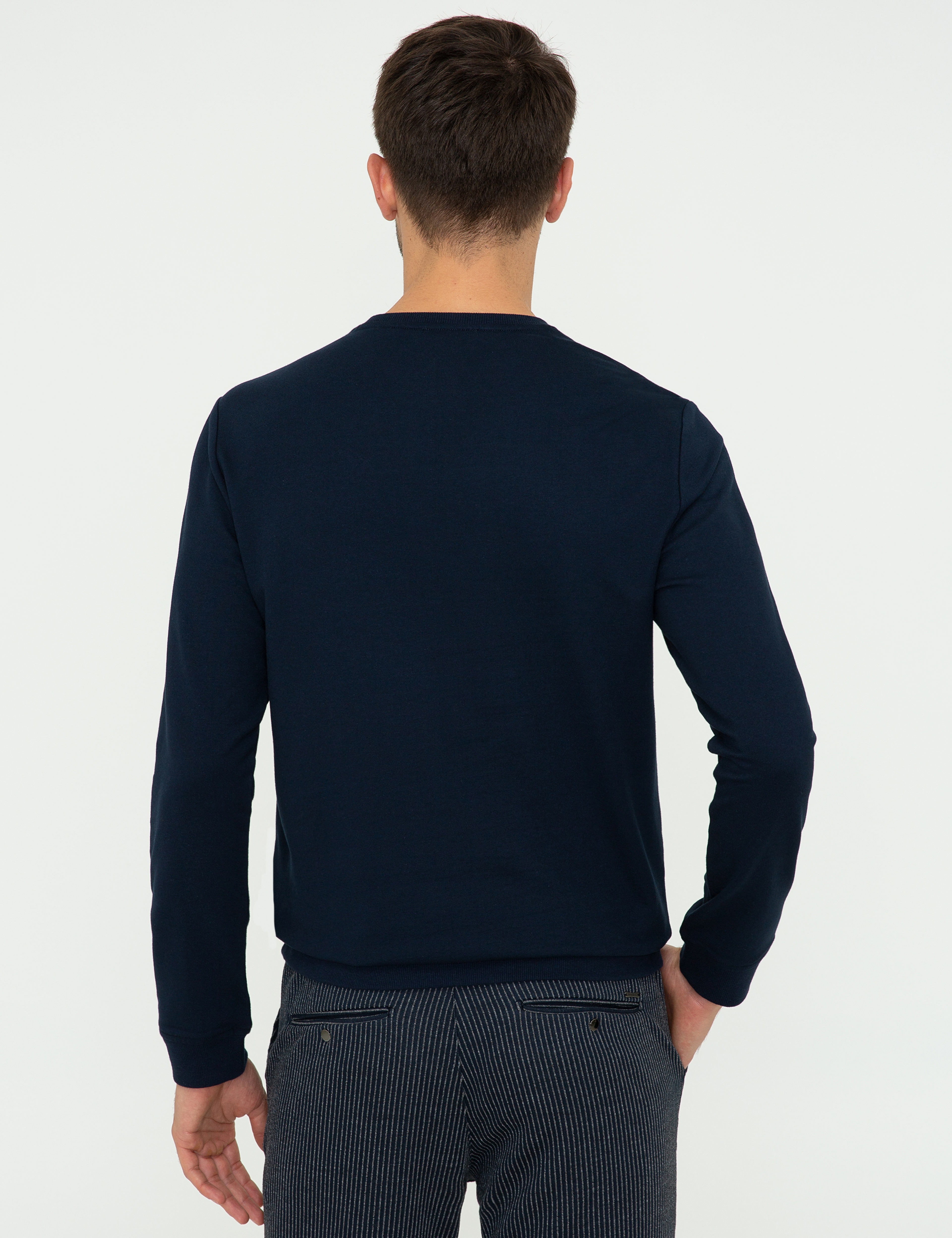 Lacivert Sweatshirt - Image 4