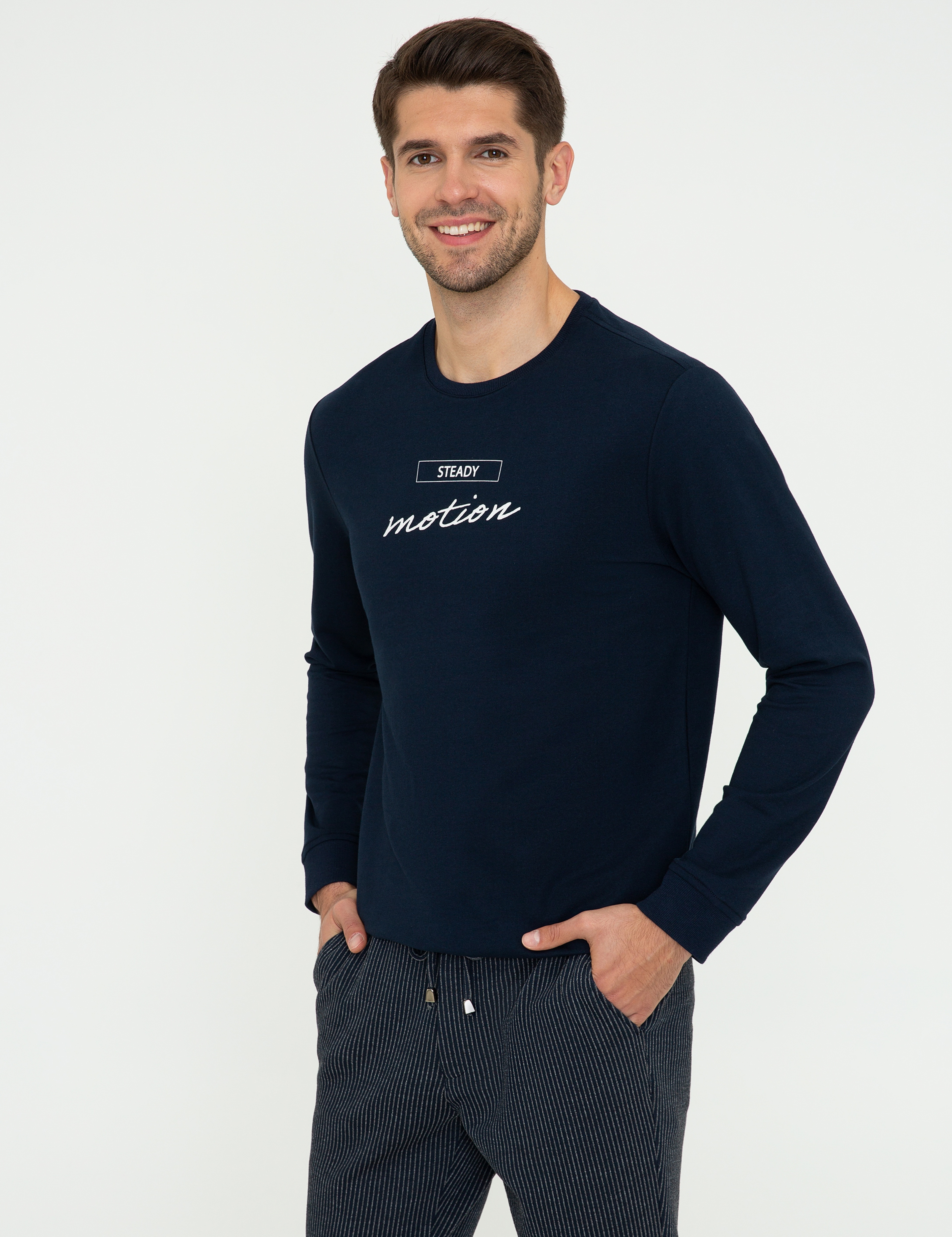 Lacivert Sweatshirt
