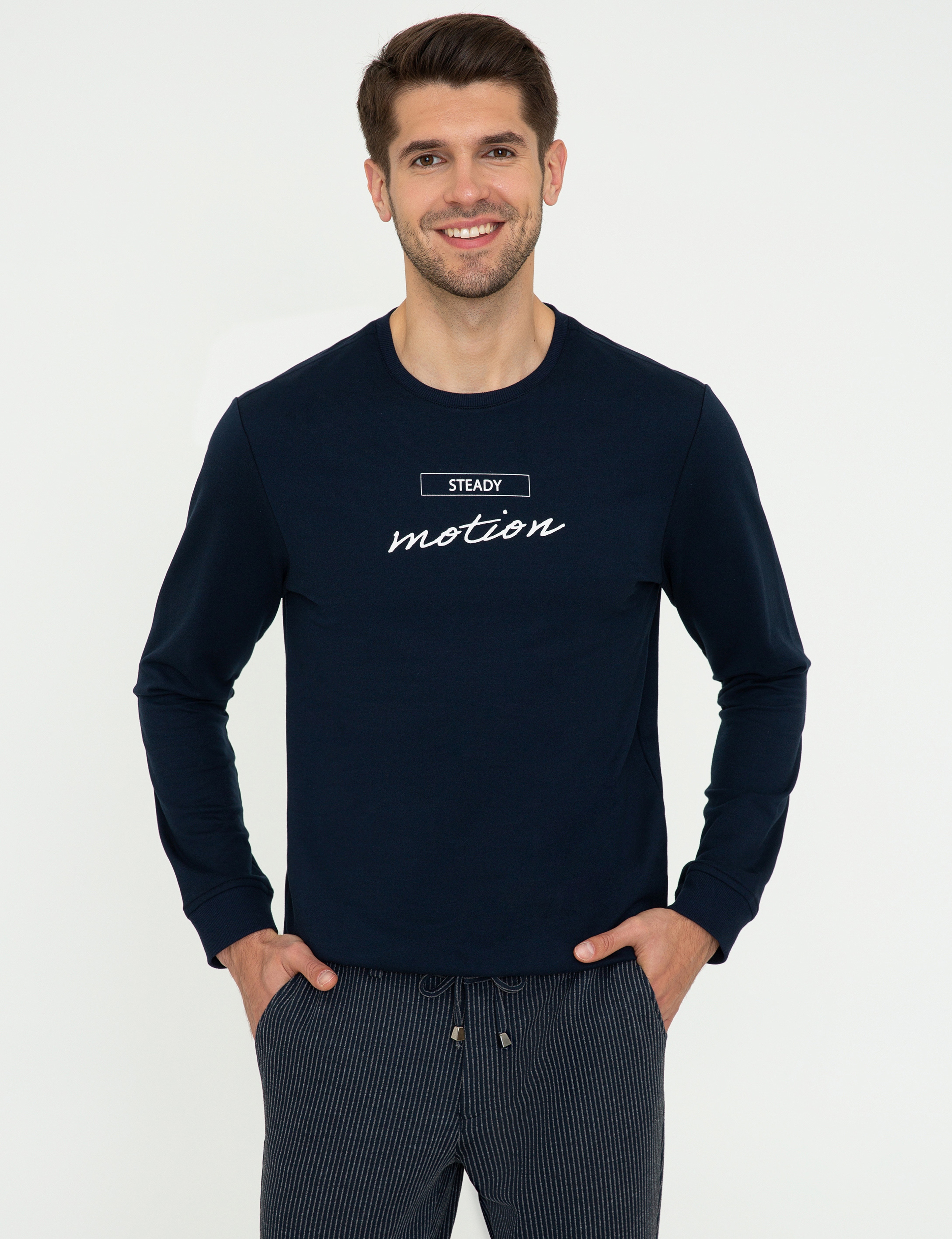 Lacivert Sweatshirt