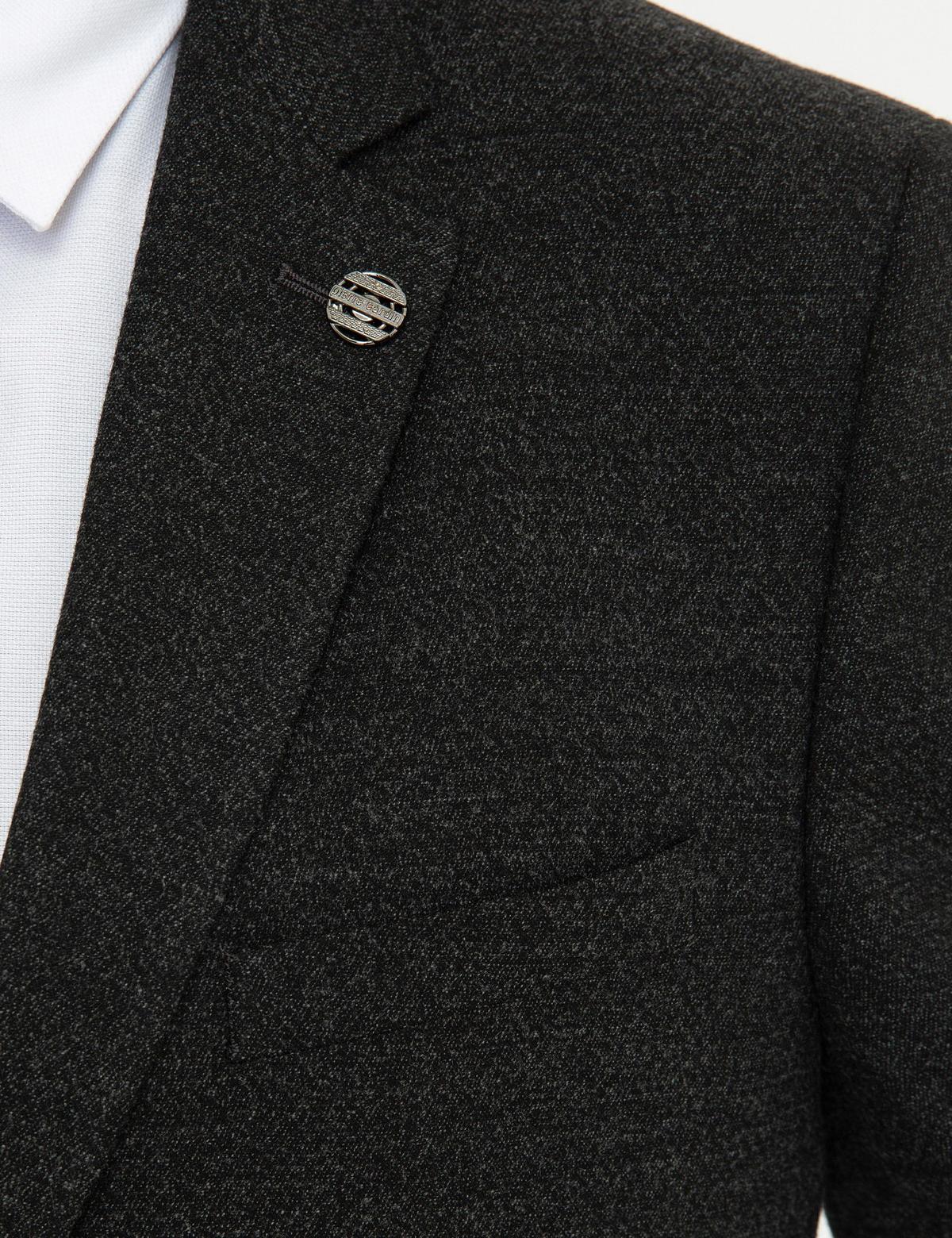 Füme Slim Fit Takım Elbise - 50227244161