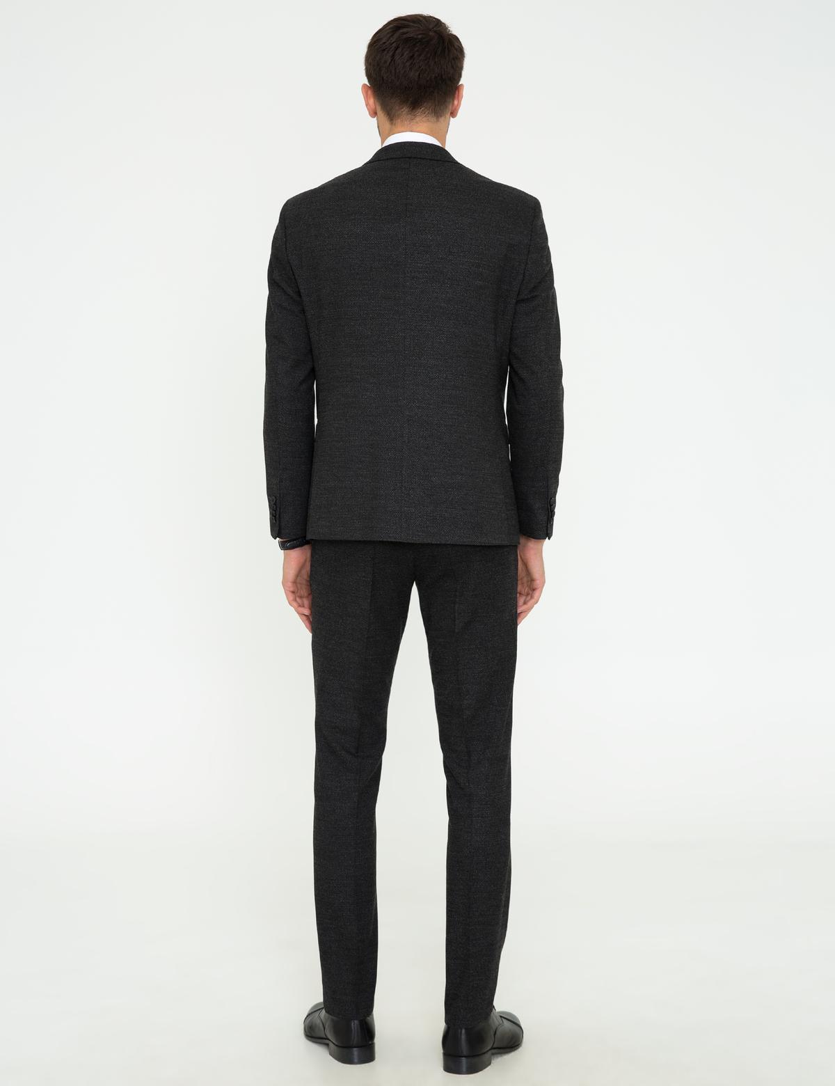 Füme Slim Fit Takım Elbise - 50227244161