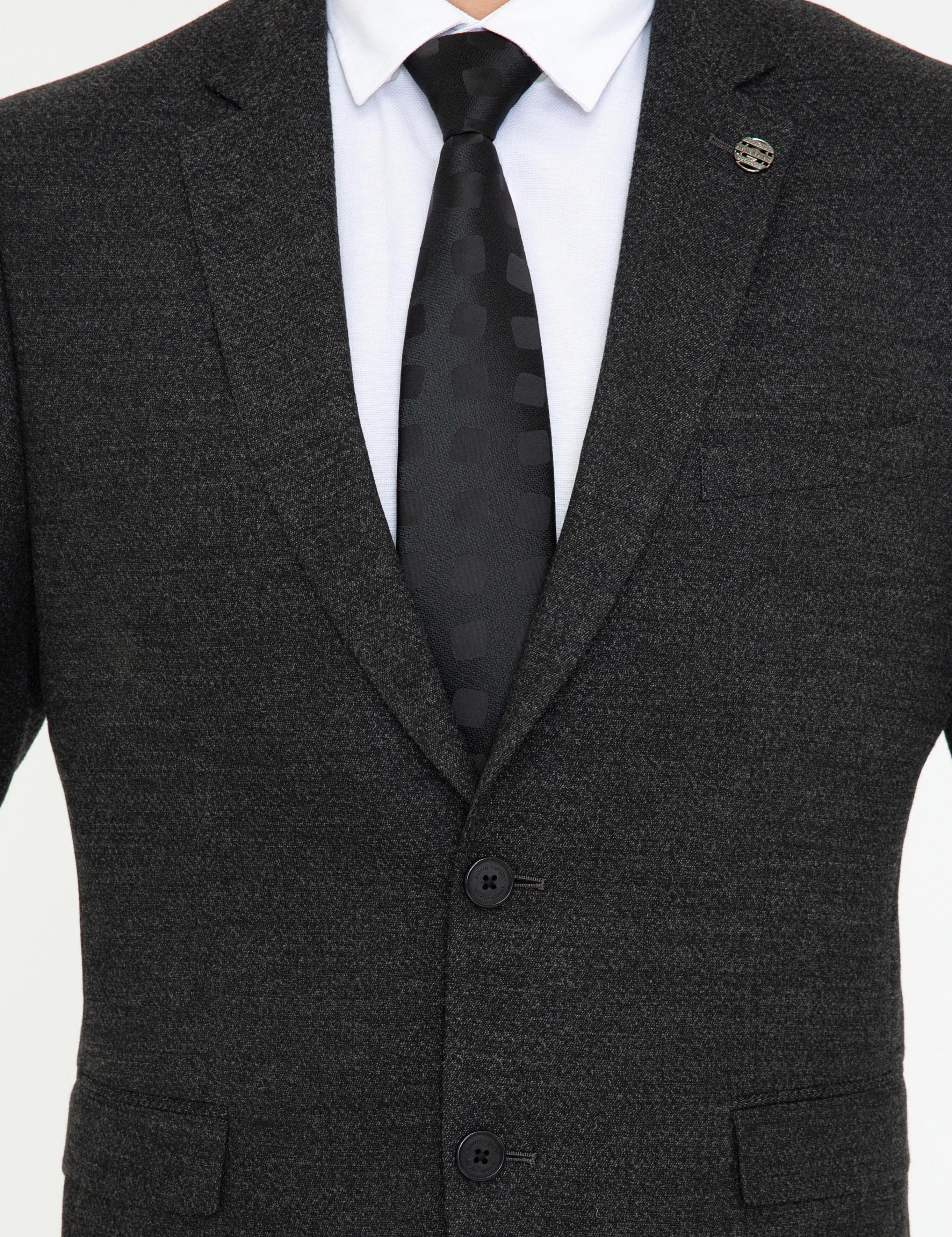 Füme Slim Fit Takım Elbise