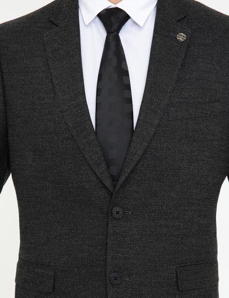 Füme Slim Fit Takım Elbise - 50227244161