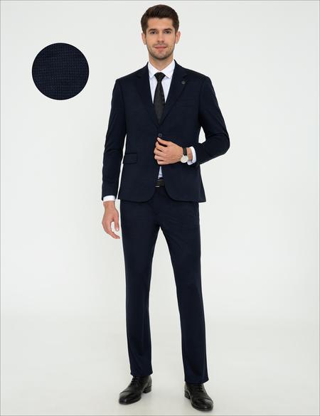 Lacivert Slim Fit Takım Elbise - 50240187047