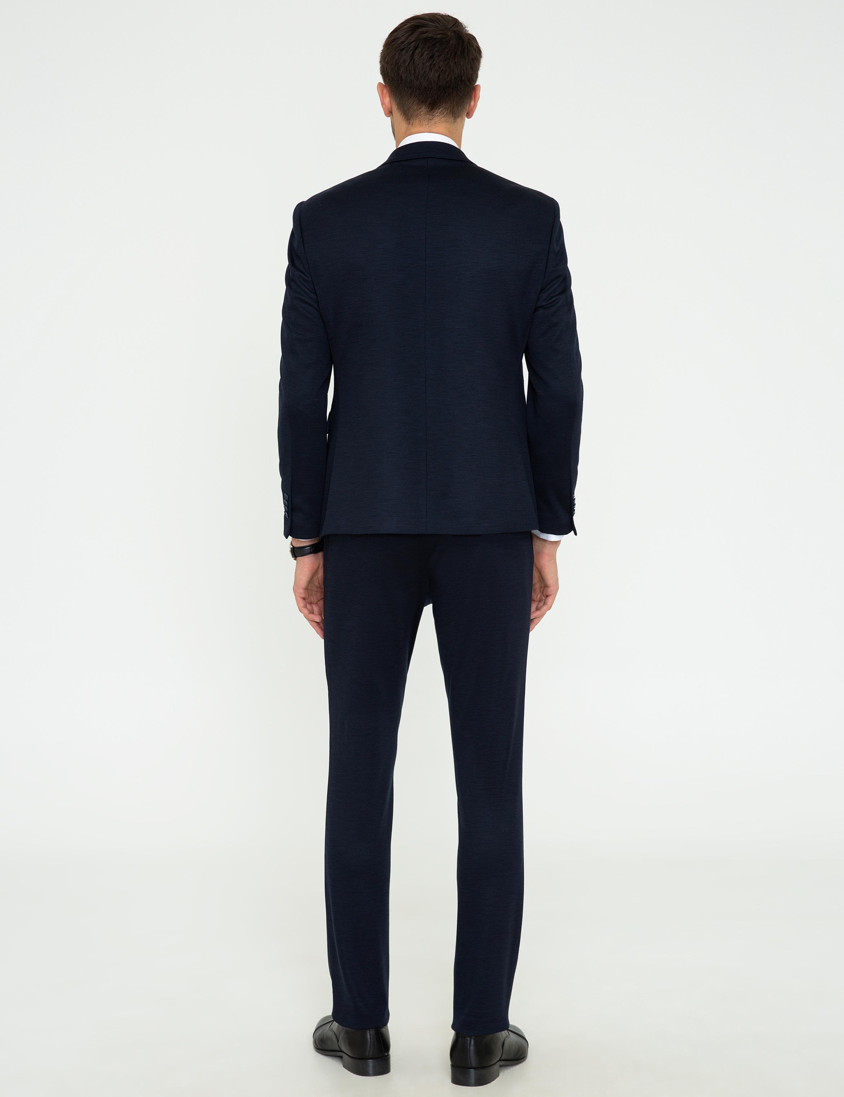 Lacivert Slim Fit Takım Elbise