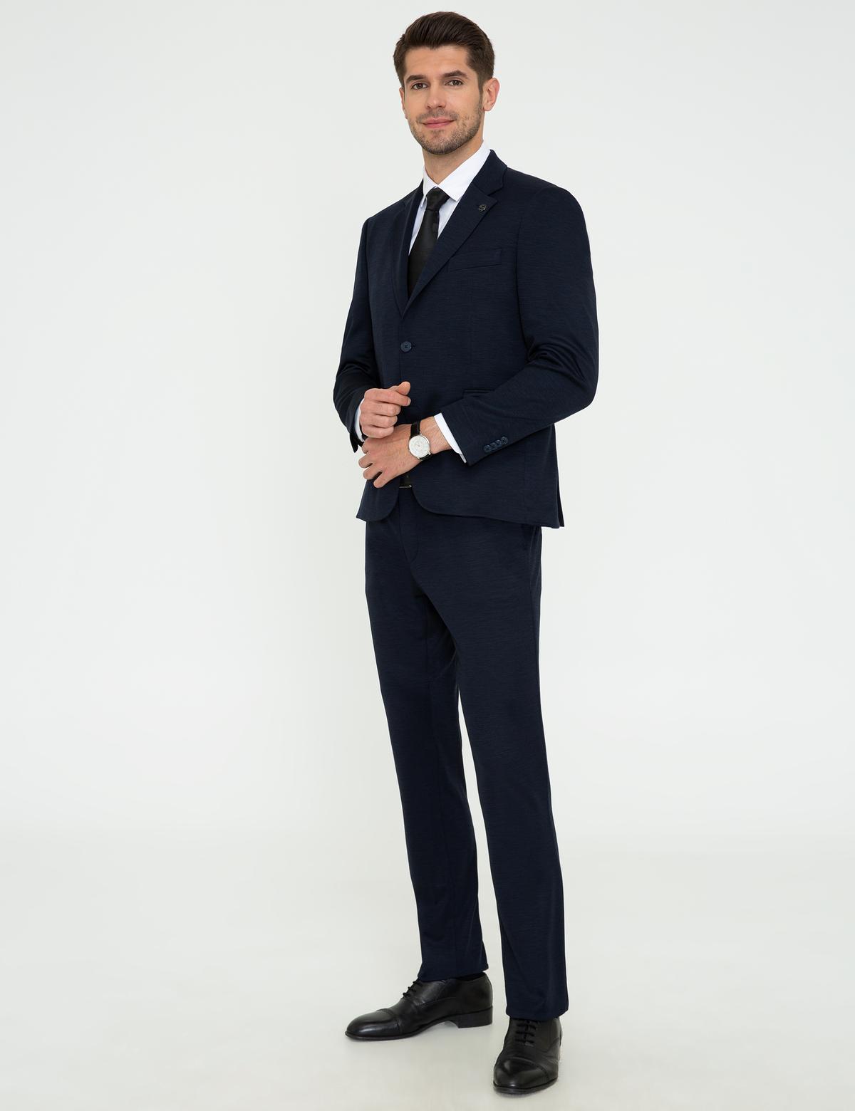 Lacivert Slim Fit Takım Elbise - 50240187047