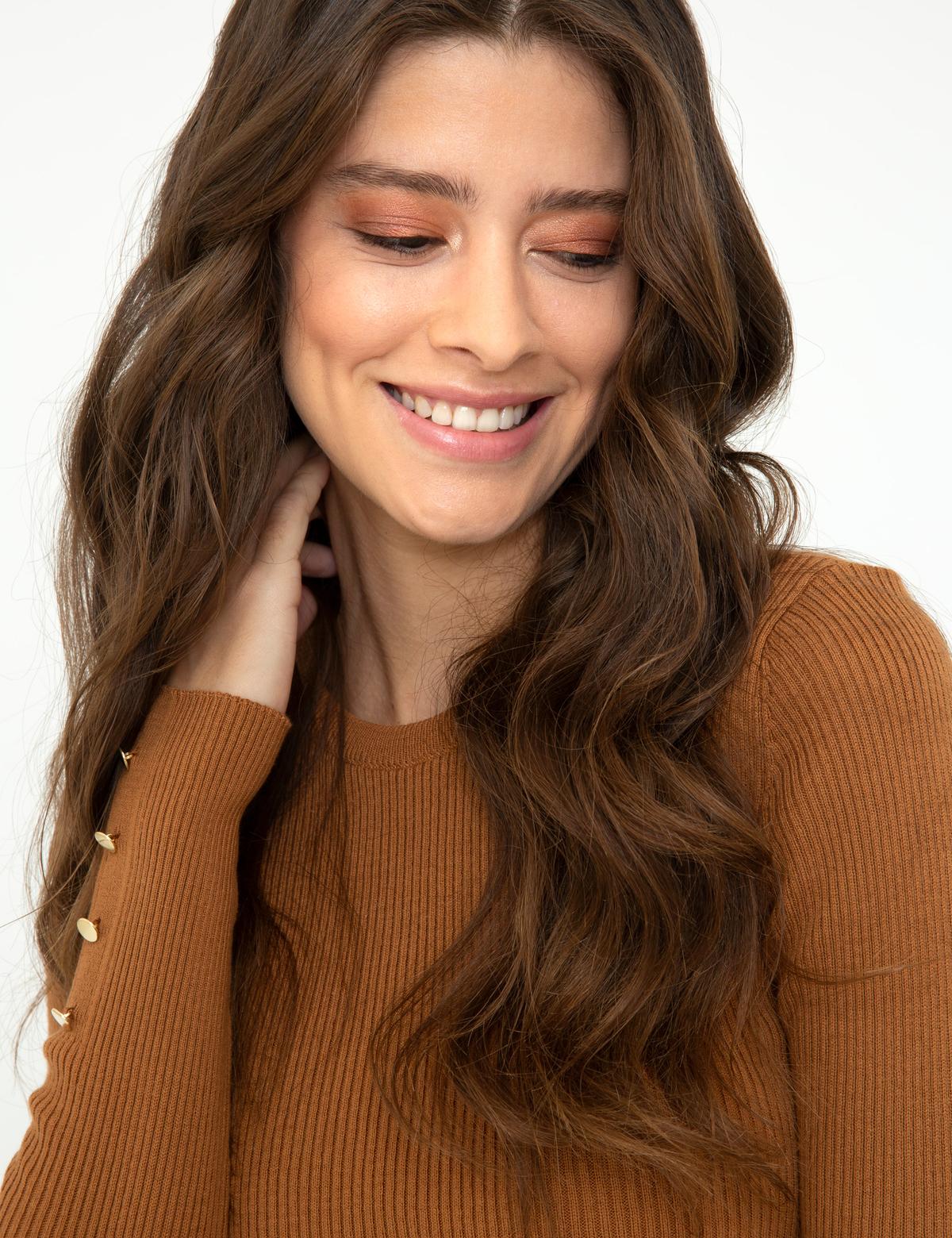 Safran Slim Fit Basic Kazak - 50244945019