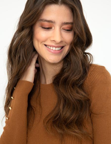 Safran Slim Fit Basic Kazak - 50244945019