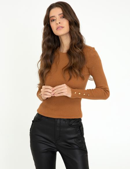 Safran Slim Fit Basic Kazak - 50244945019