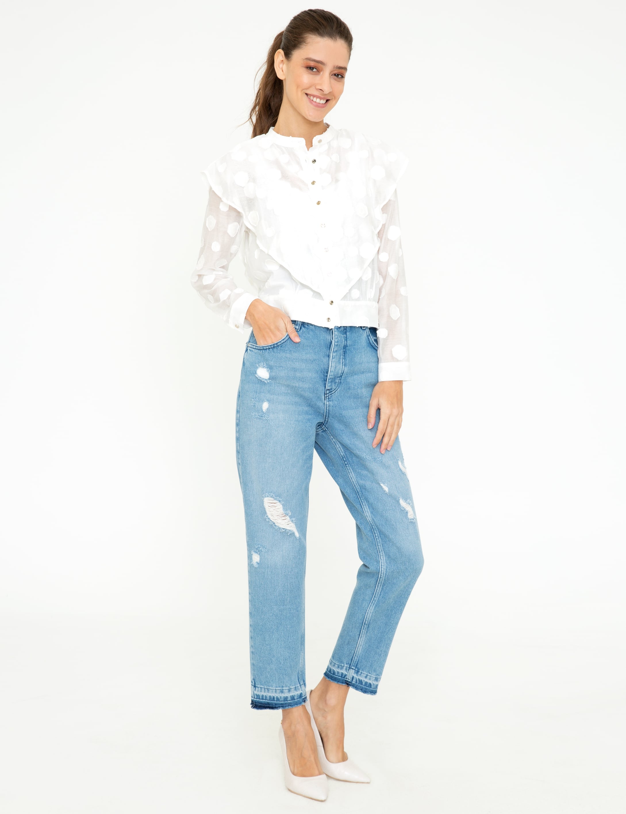 Mavi Mom Fit Jean Pantolon
