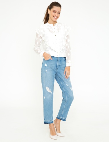 Mavi Mom Fit Jean Pantolon