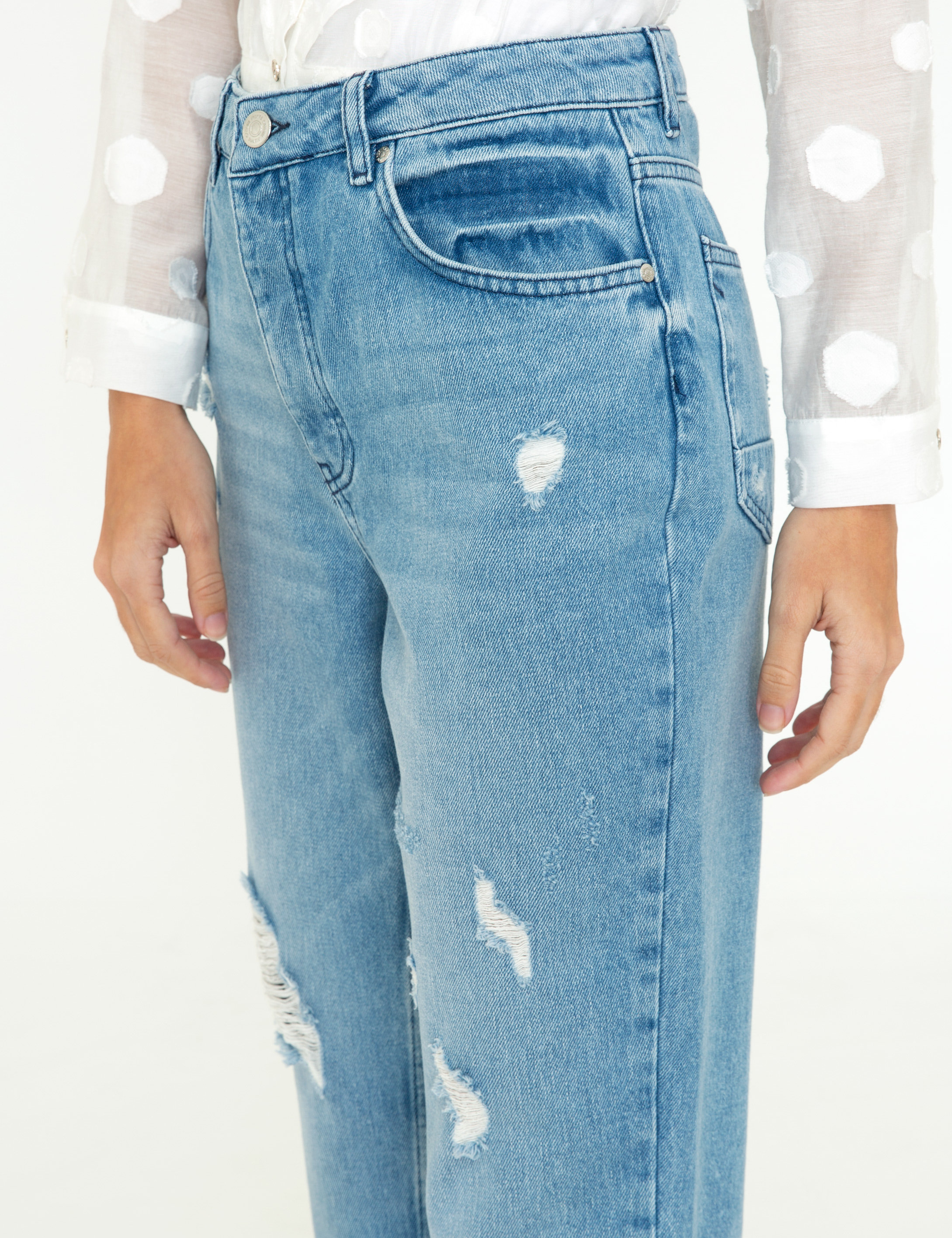 Mavi Mom Fit Jean Pantolon - Image 5