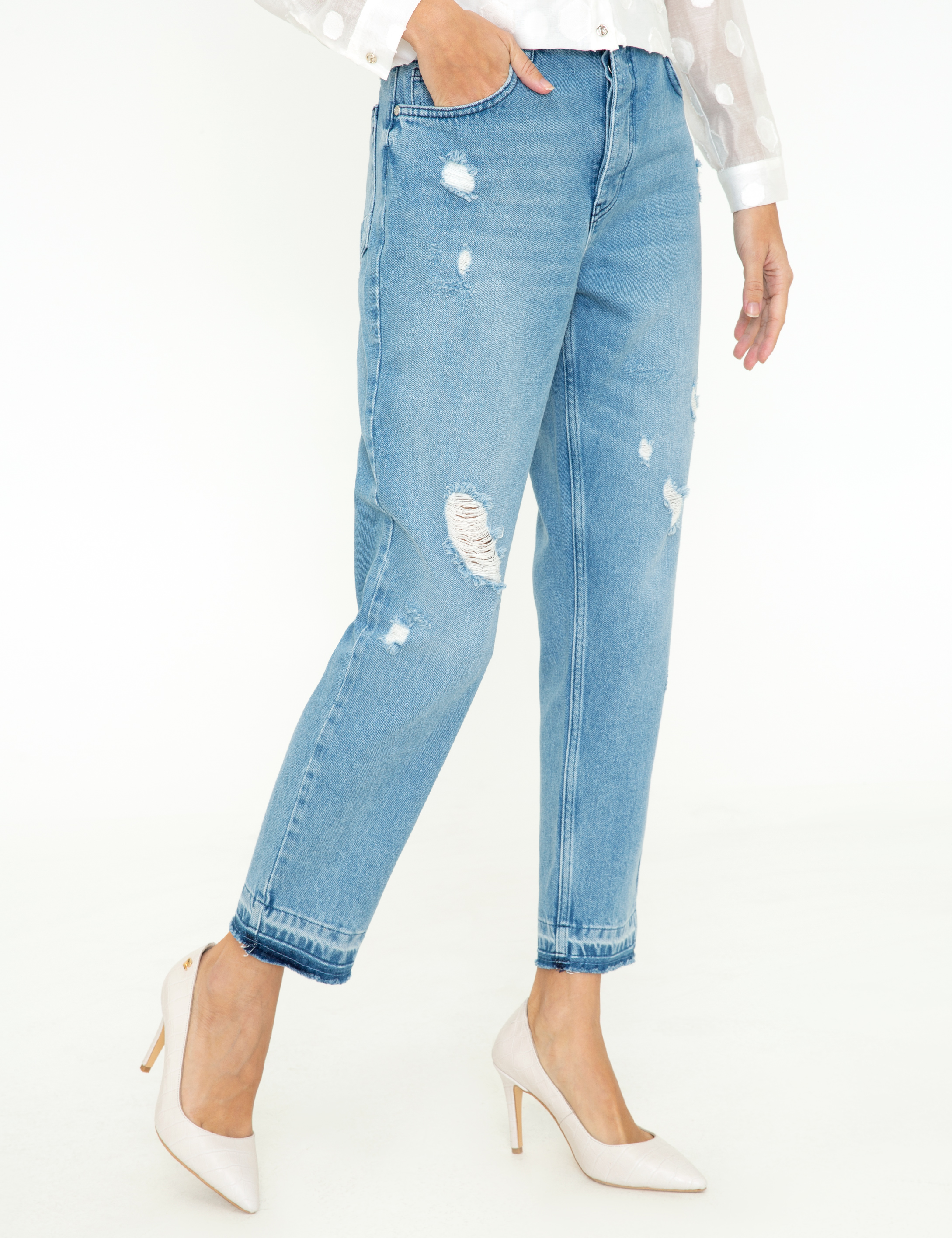 Mavi Mom Fit Jean Pantolon - Image 2