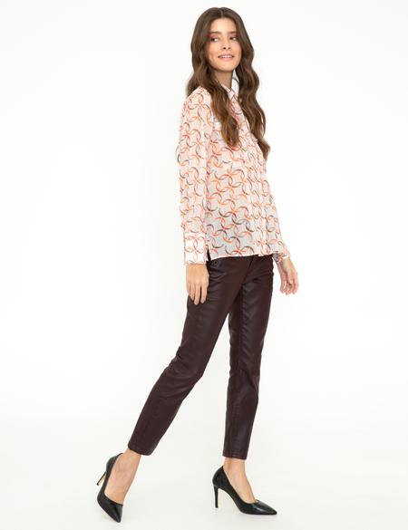 Kum Comfort Fit Uzun Kollu Gömlek - 50245032008