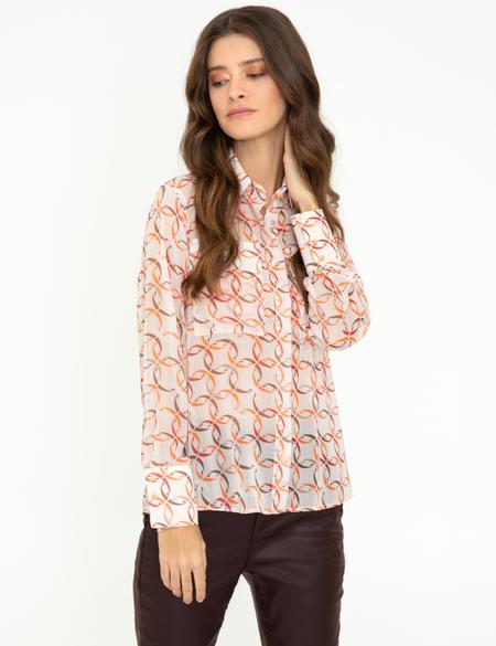 Kum Comfort Fit Uzun Kollu Gömlek - 50245032008