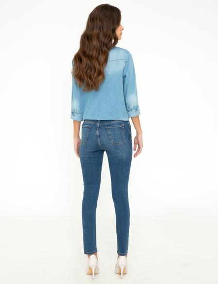 İndigo Skinny Fit Jean Pantolon - 50248438001