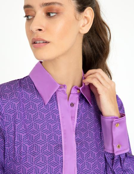 Menekşe Dokuma Elbise - 50244972003