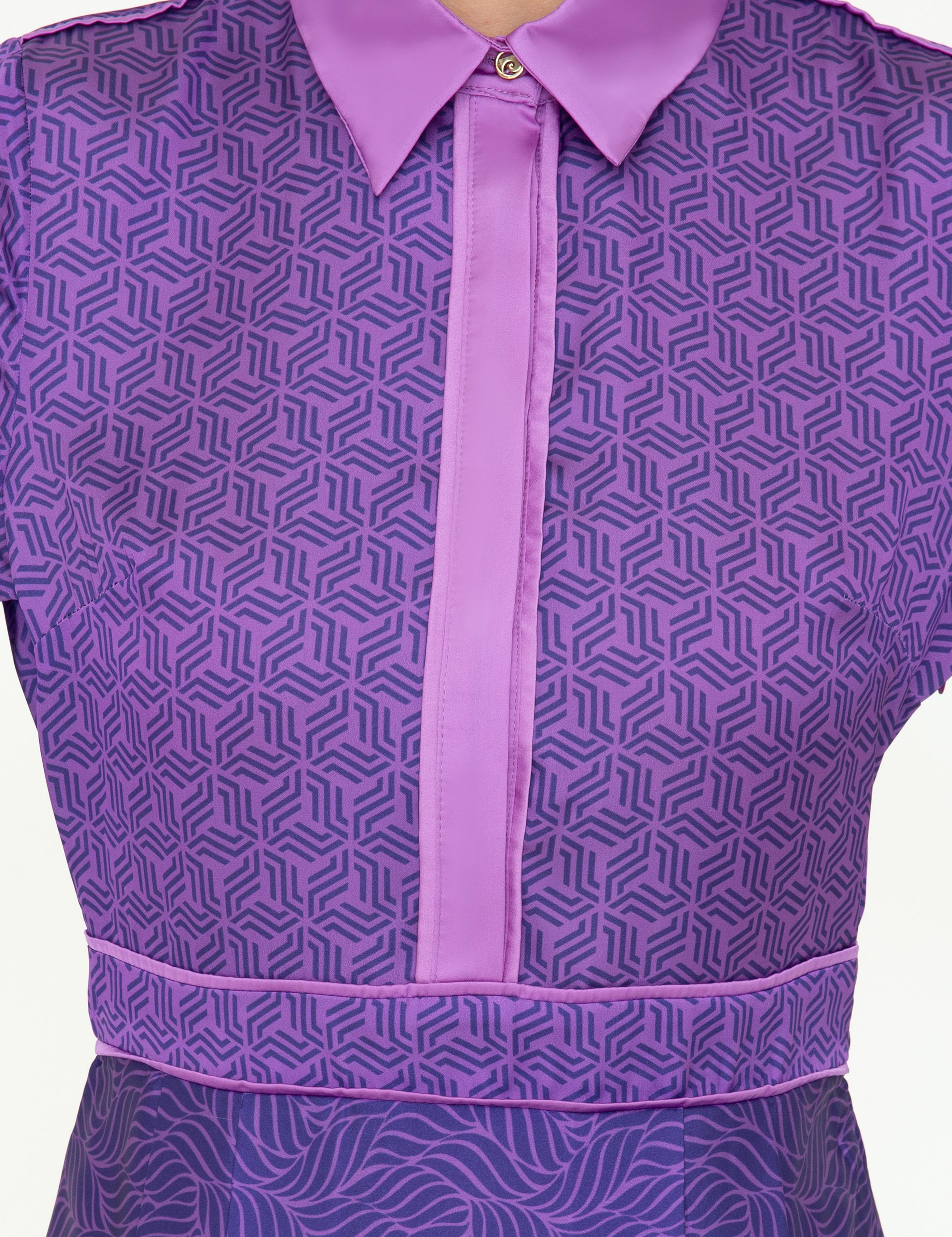 Menekşe Dokuma Elbise