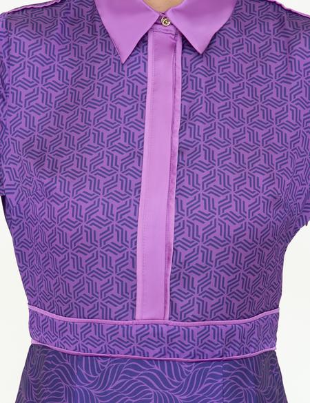 Menekşe Dokuma Elbise - 50244972003