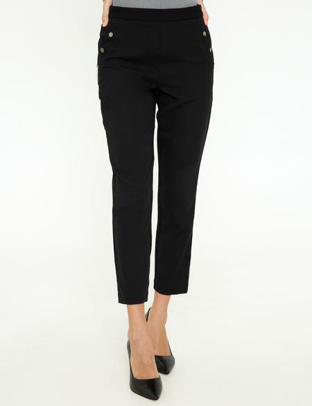 Siyah Slim Fit Kumaş Pantolon - 50245024003