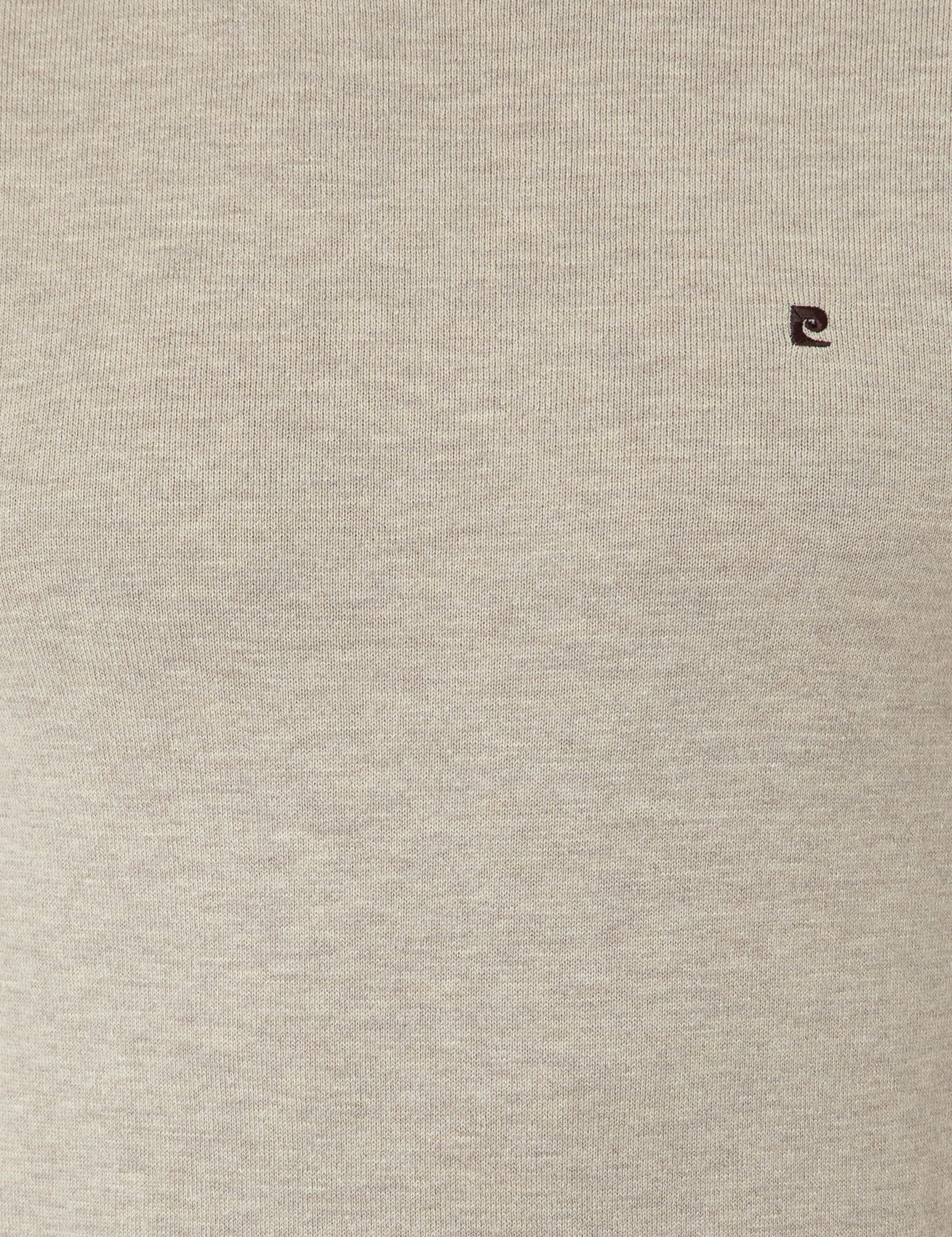 Kum Melanj Slim Fit Basic Triko Kazak