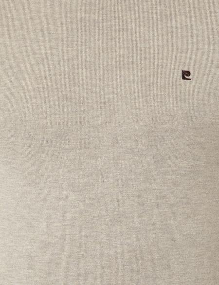 Kum Melanj Slim Fit Basic Triko Kazak - 50248583053