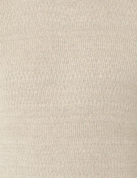 Kum Melanj Slim Fit Kazak - 50248528038