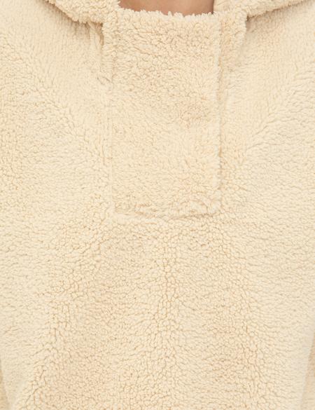 Camel Crop Top Sweatshirt - 50244908014