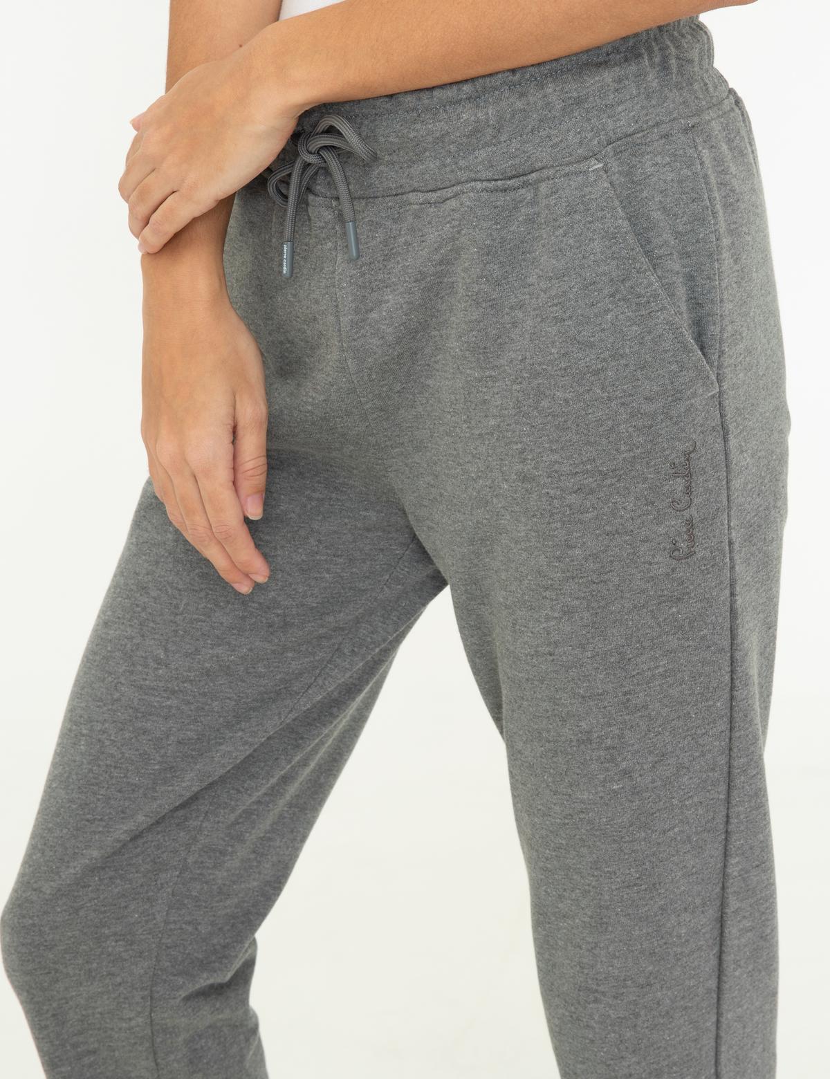 Gri Melanj Slim Fit Eşofman Altı - 50248472028