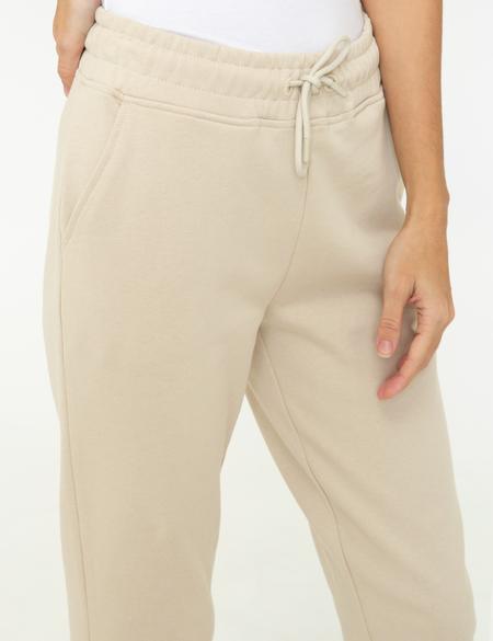 Bej Slim Fit Eşofman Altı - 50248472007