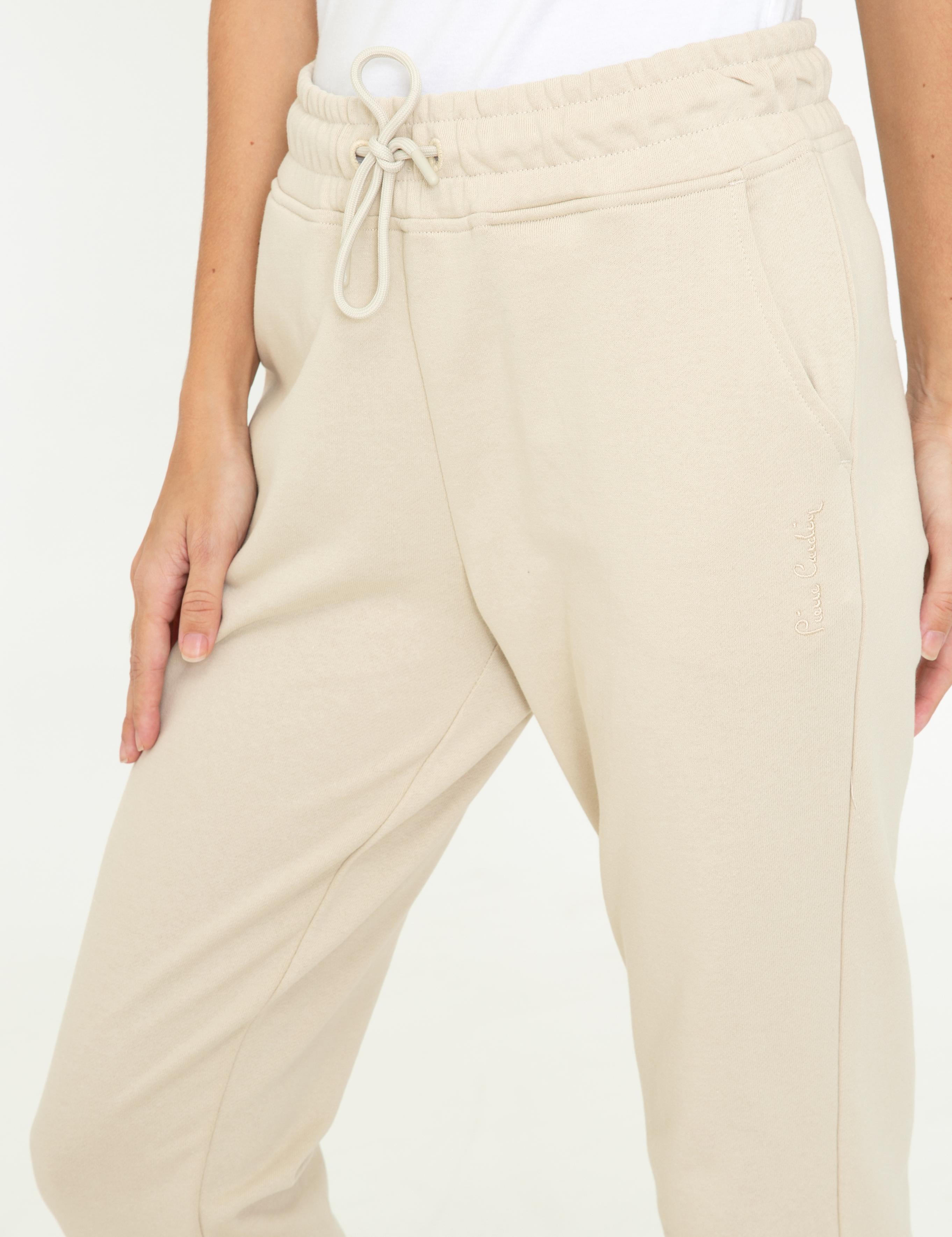 Bej Slim Fit Eşofman Altı