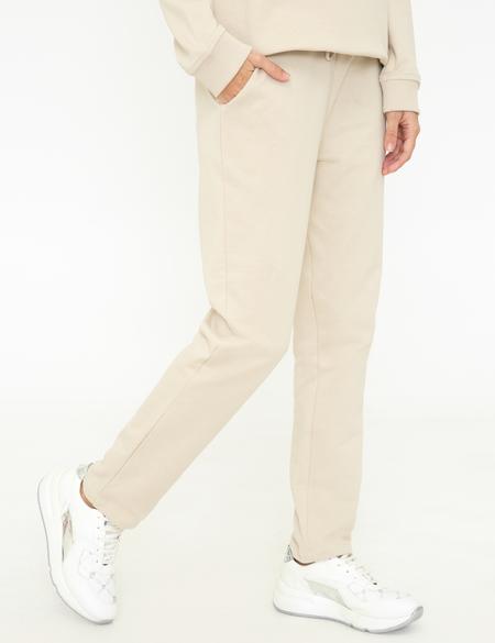 Bej Slim Fit Eşofman Altı - 50248472007