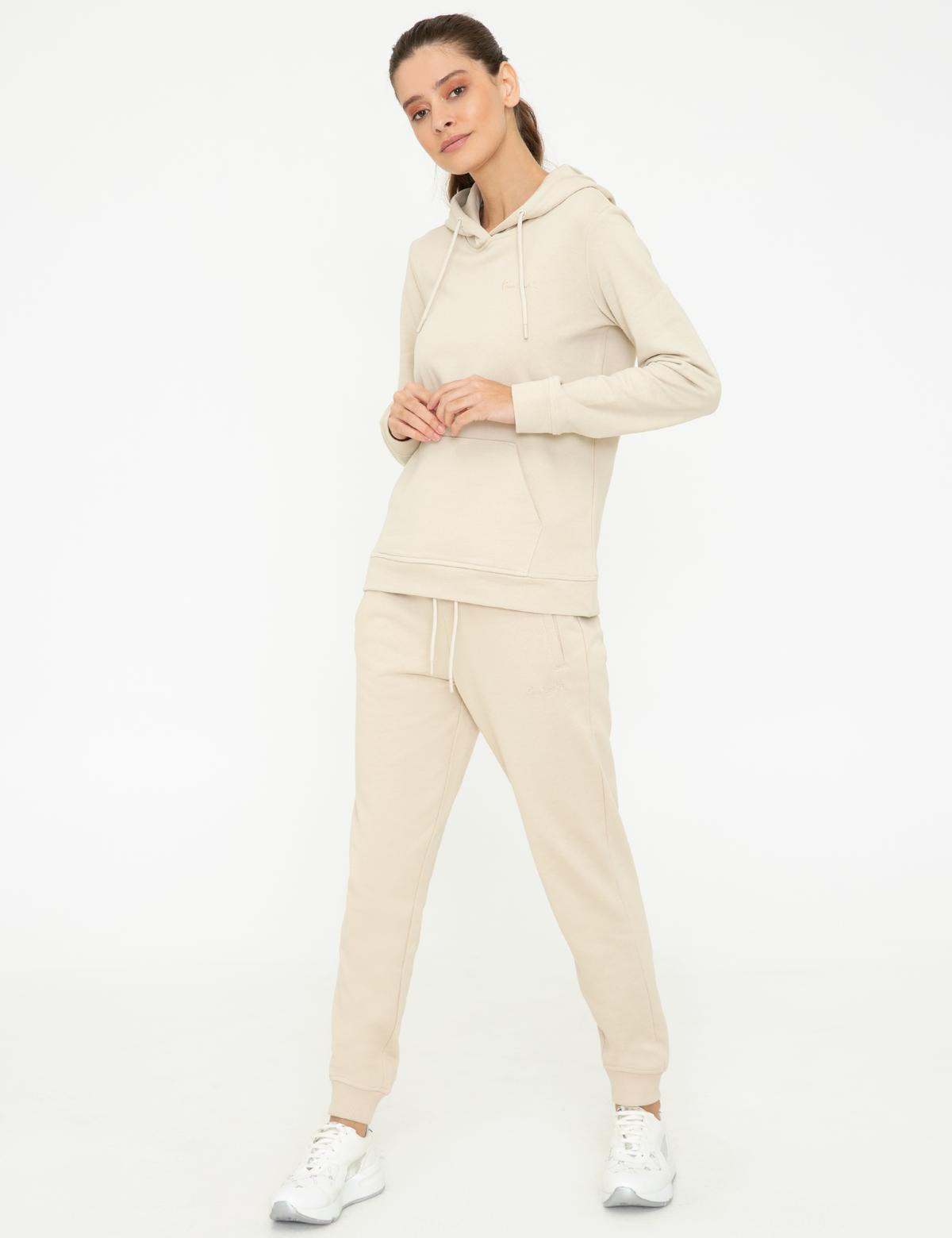 Bej Regular Fit Sweatshirt - 50248148002