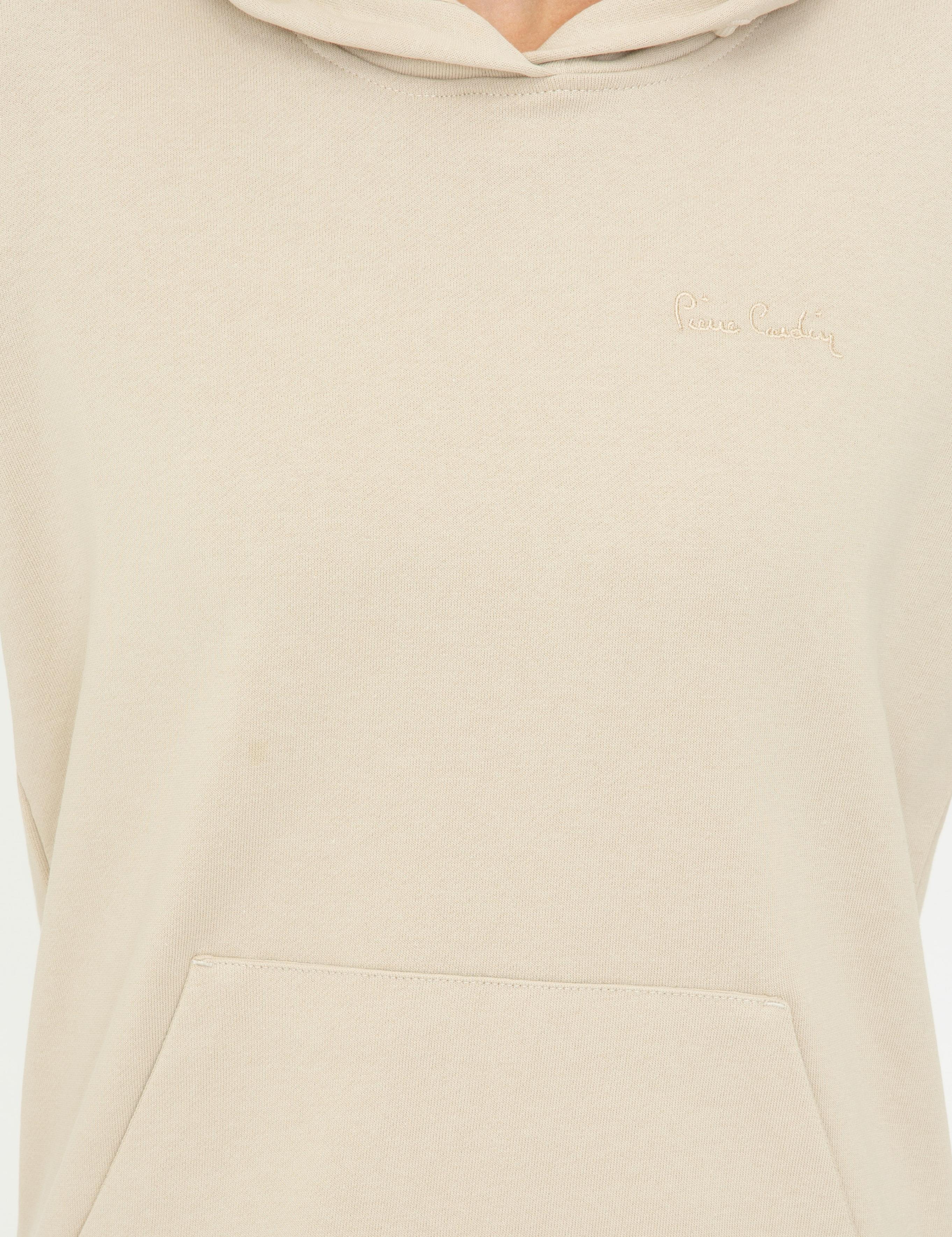 Bej Regular Fit Sweatshirt