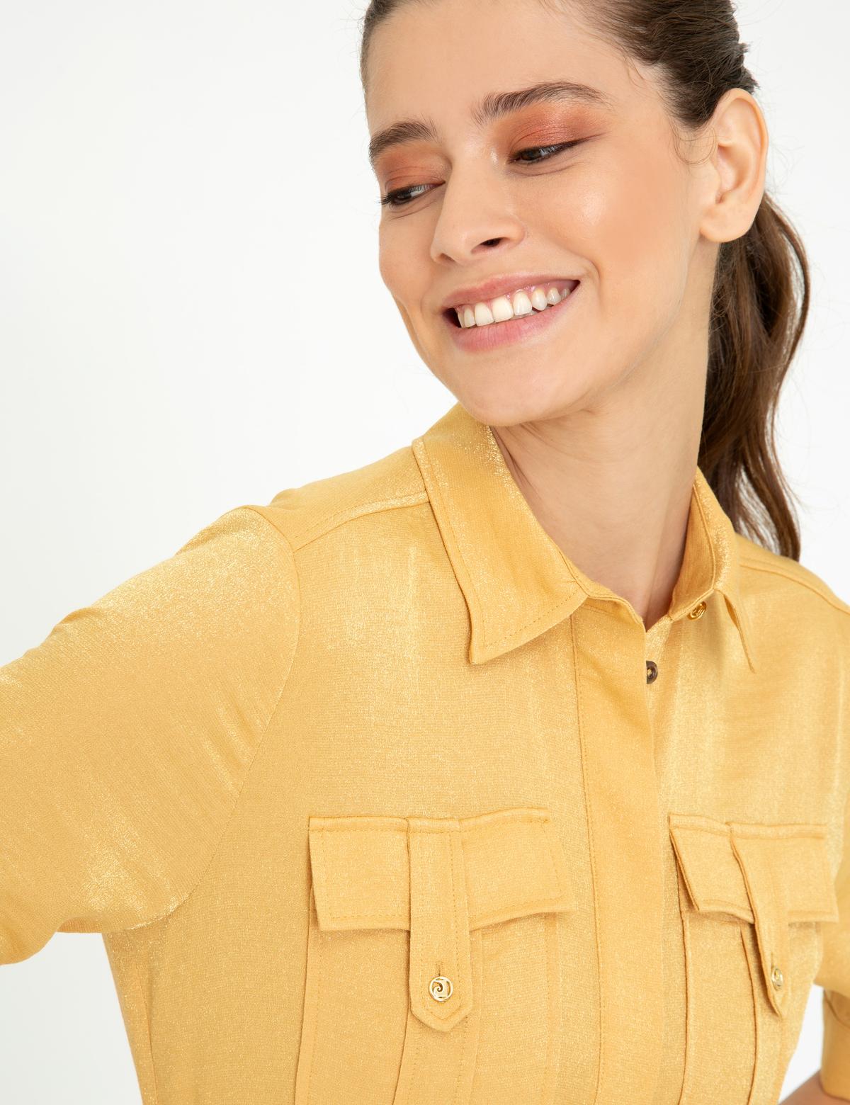 Safran Dokuma Elbise - 50244941016