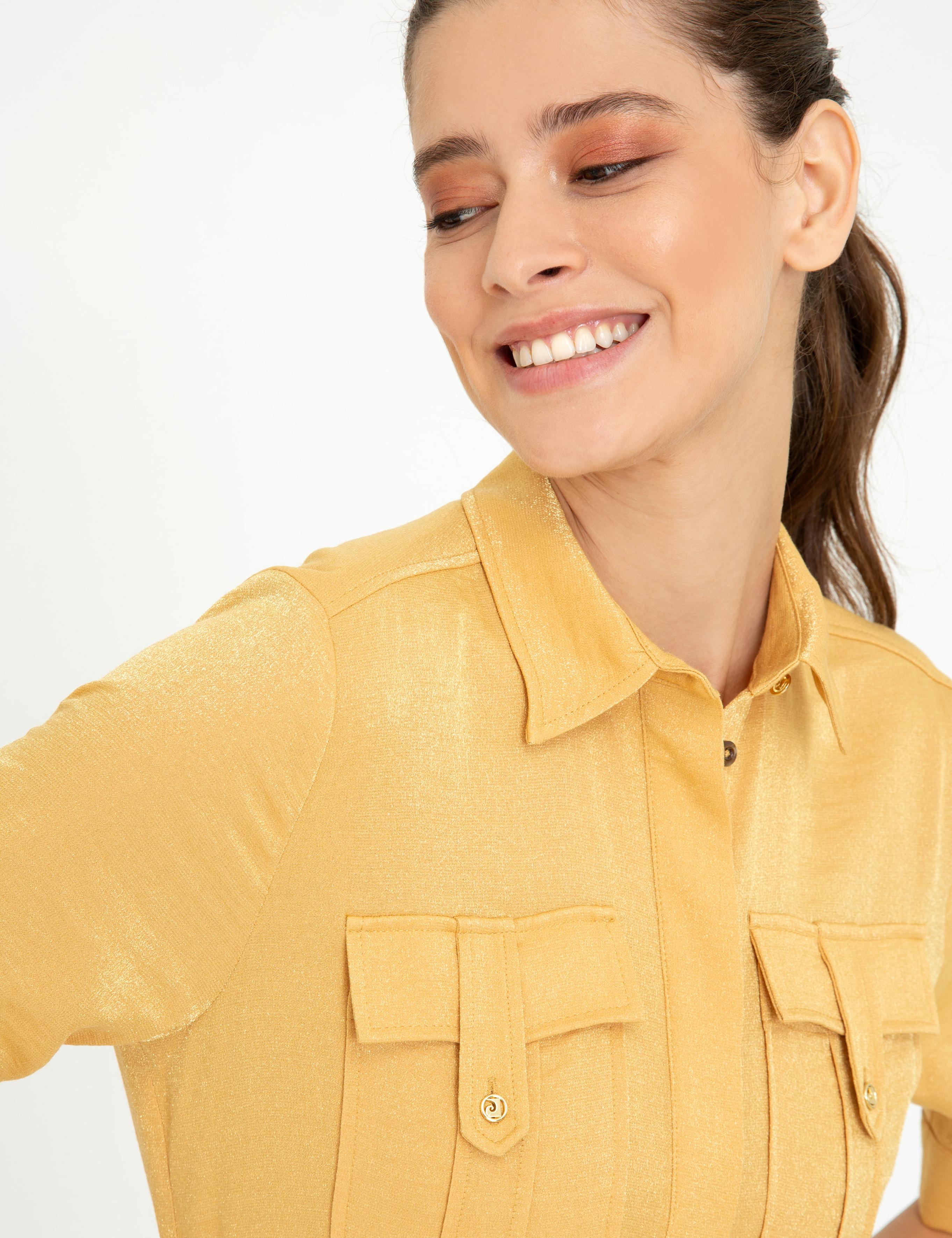 Safran Dokuma Elbise