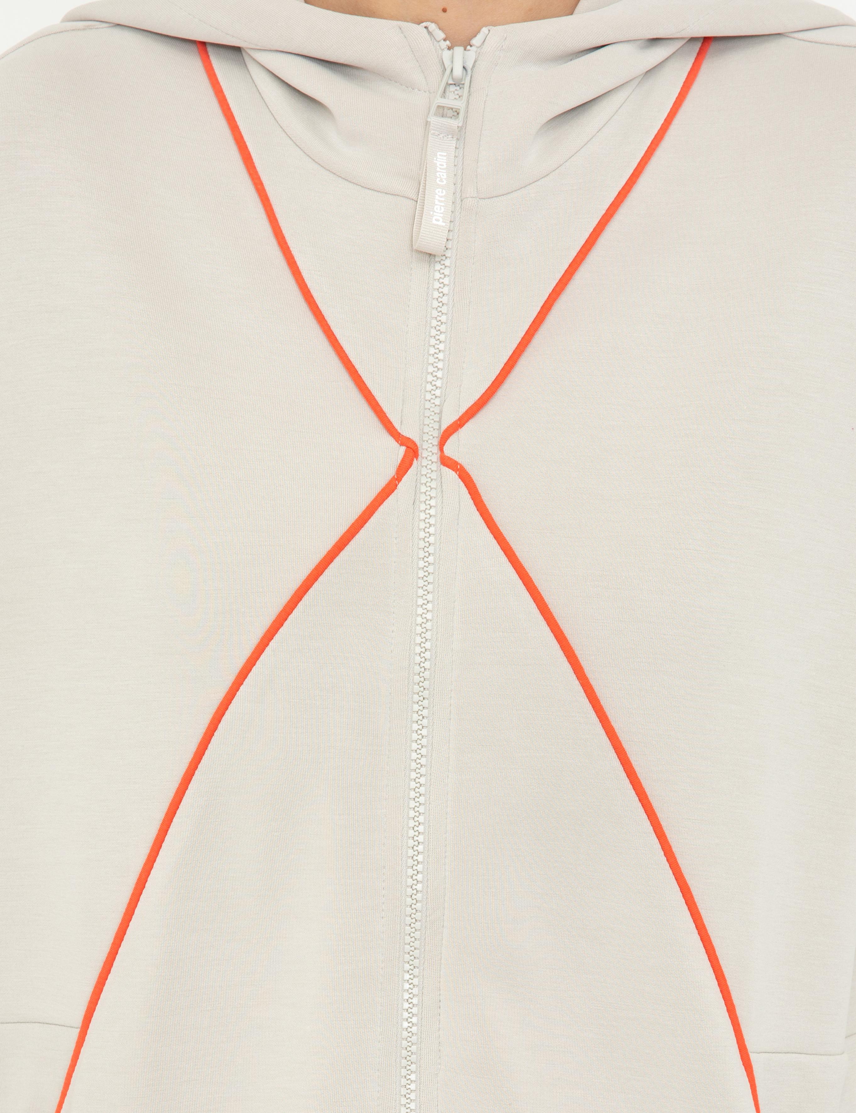 Taş Fermuarlı Sweatshirt