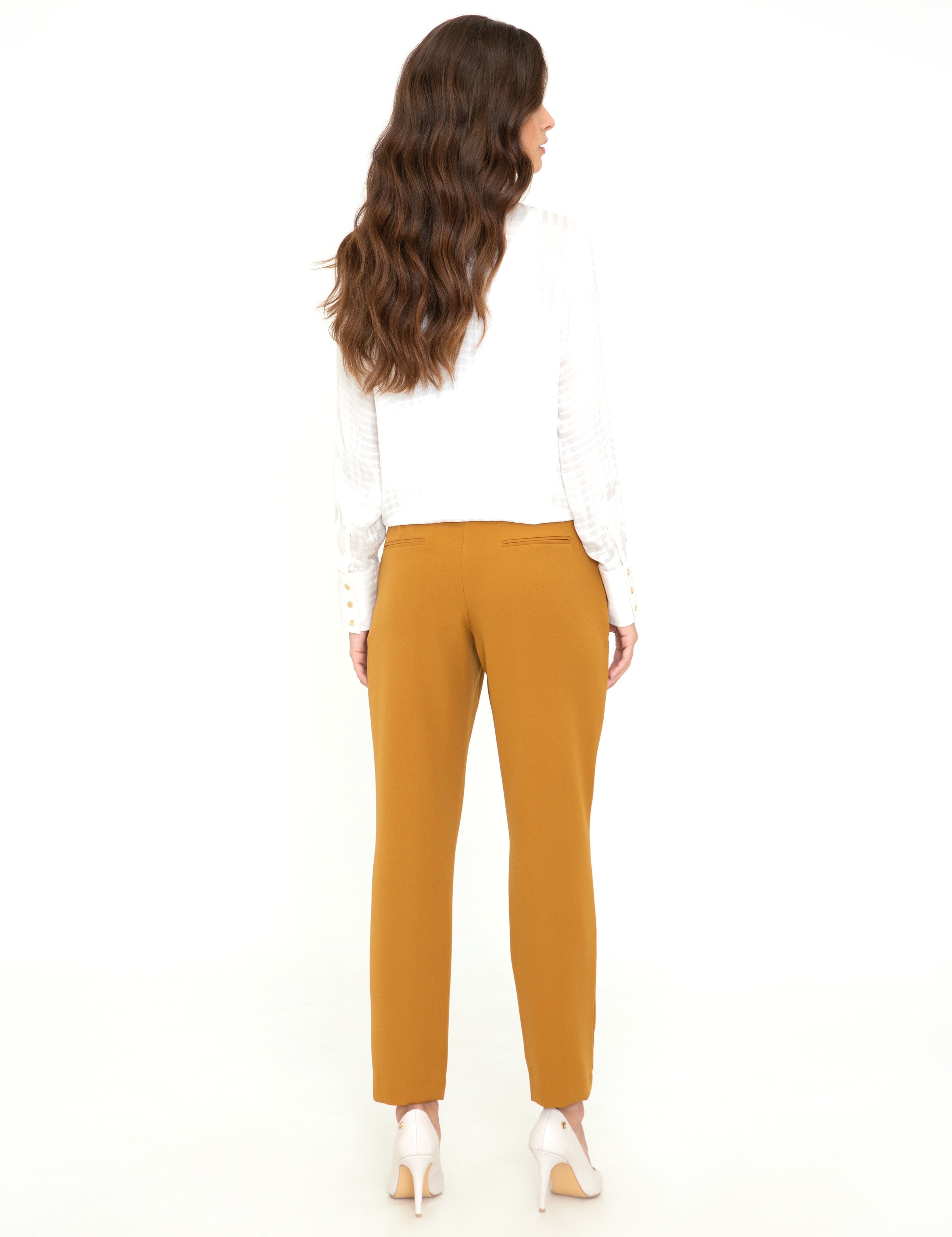 Camel Slim Fit Kumaş Pantolon - Image 3