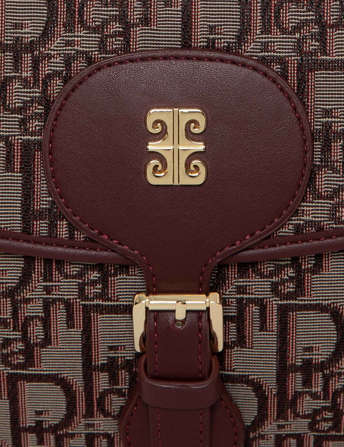 Bordo Çapraz Çanta - 50252620004