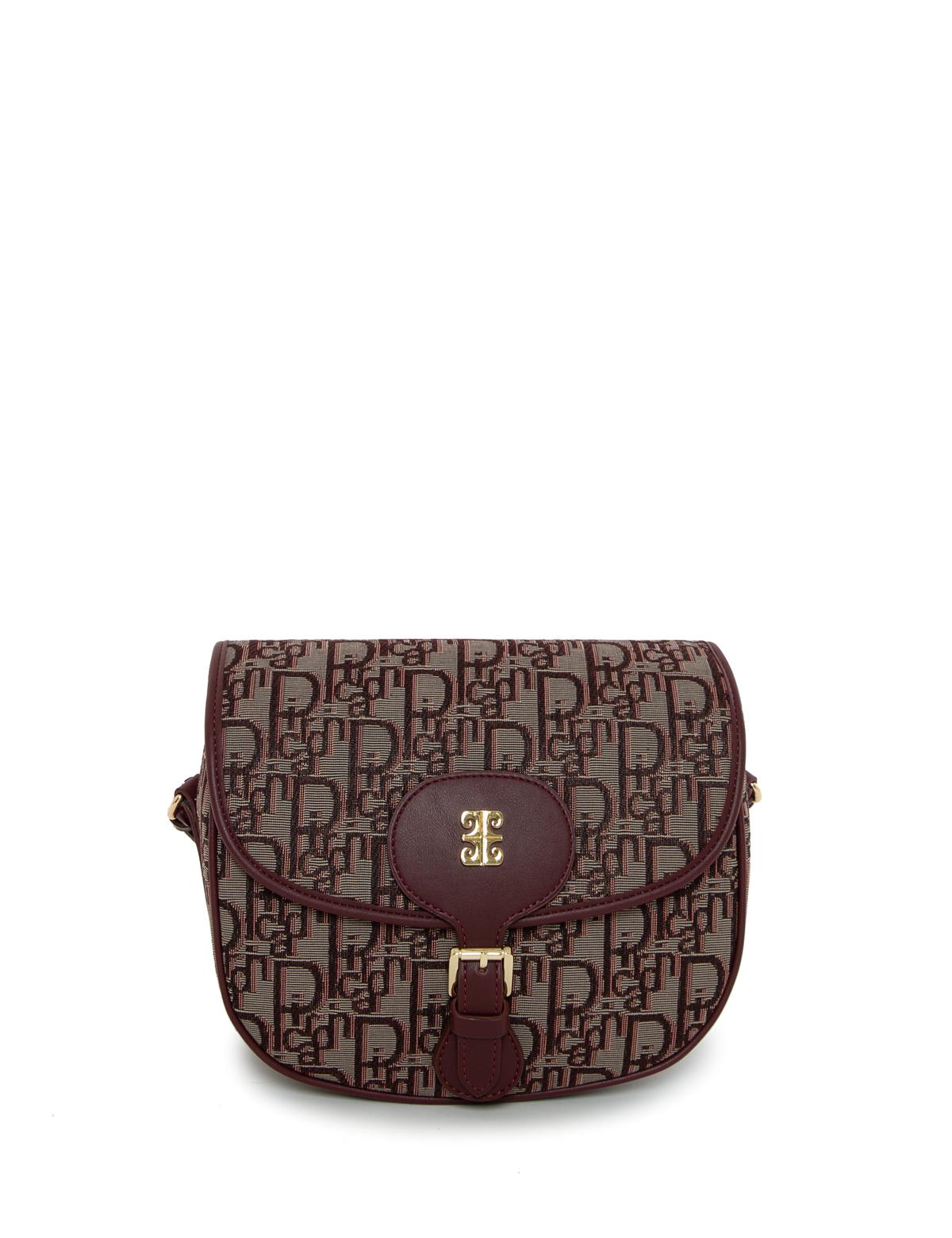 Bordo Çapraz Çanta - 50252620004