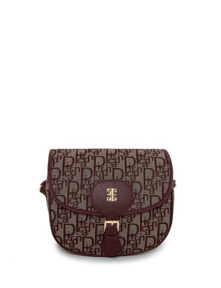Bordo Çapraz Çanta - 50252620004