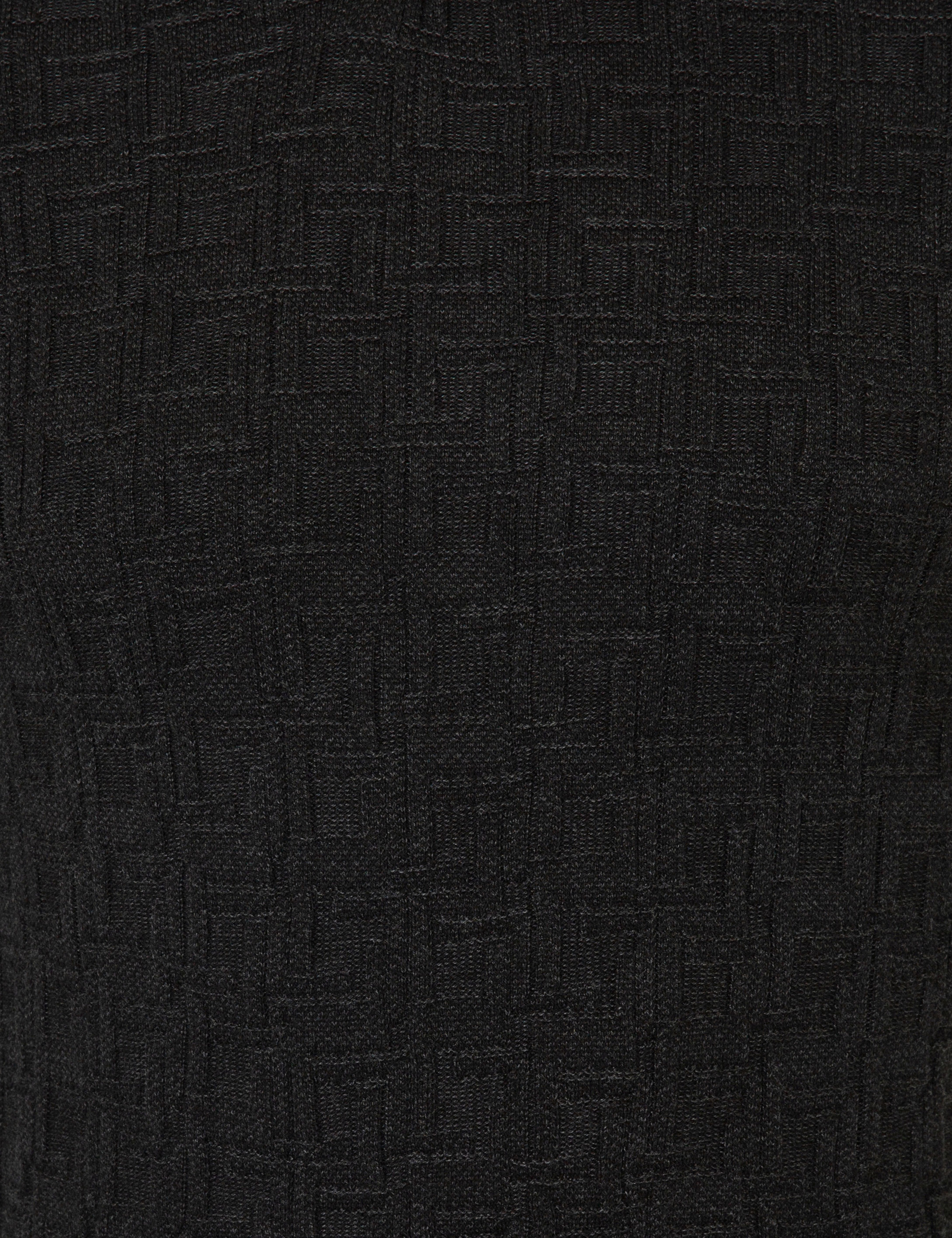 Siyah Slim Fit Kazak