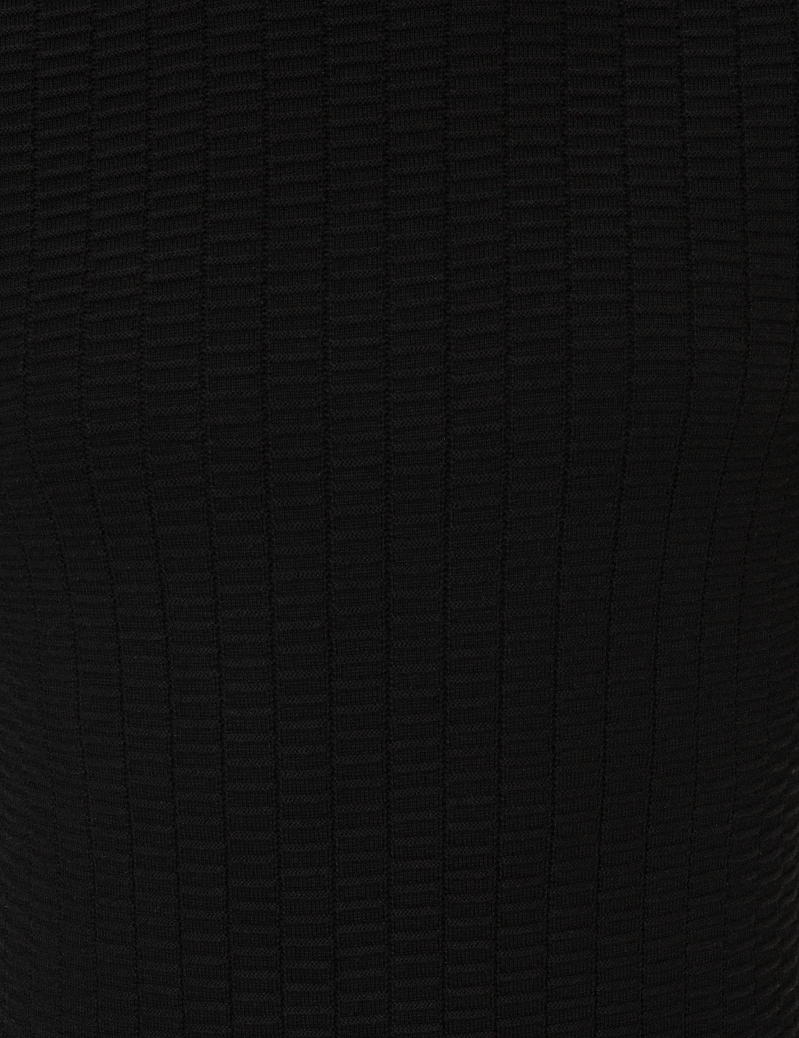 Siyah Slim Fit Balıkçı Yaka Triko Kazak