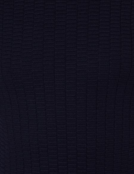 Lacivert Slim Fit Balıkçı Yaka Triko Kazak - 50248530008